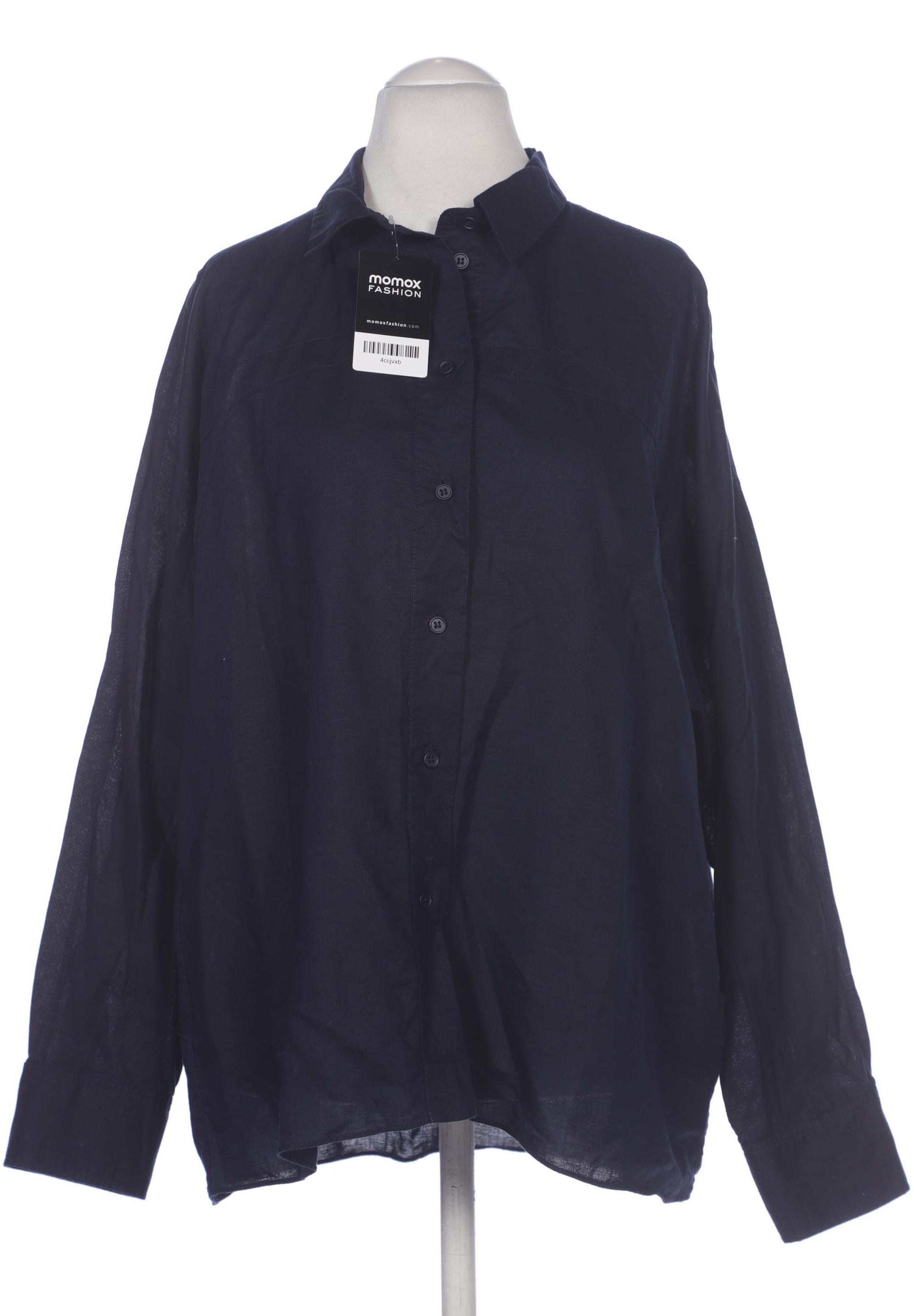 

Massimo Dutti Damen Bluse, marineblau, Gr. 38