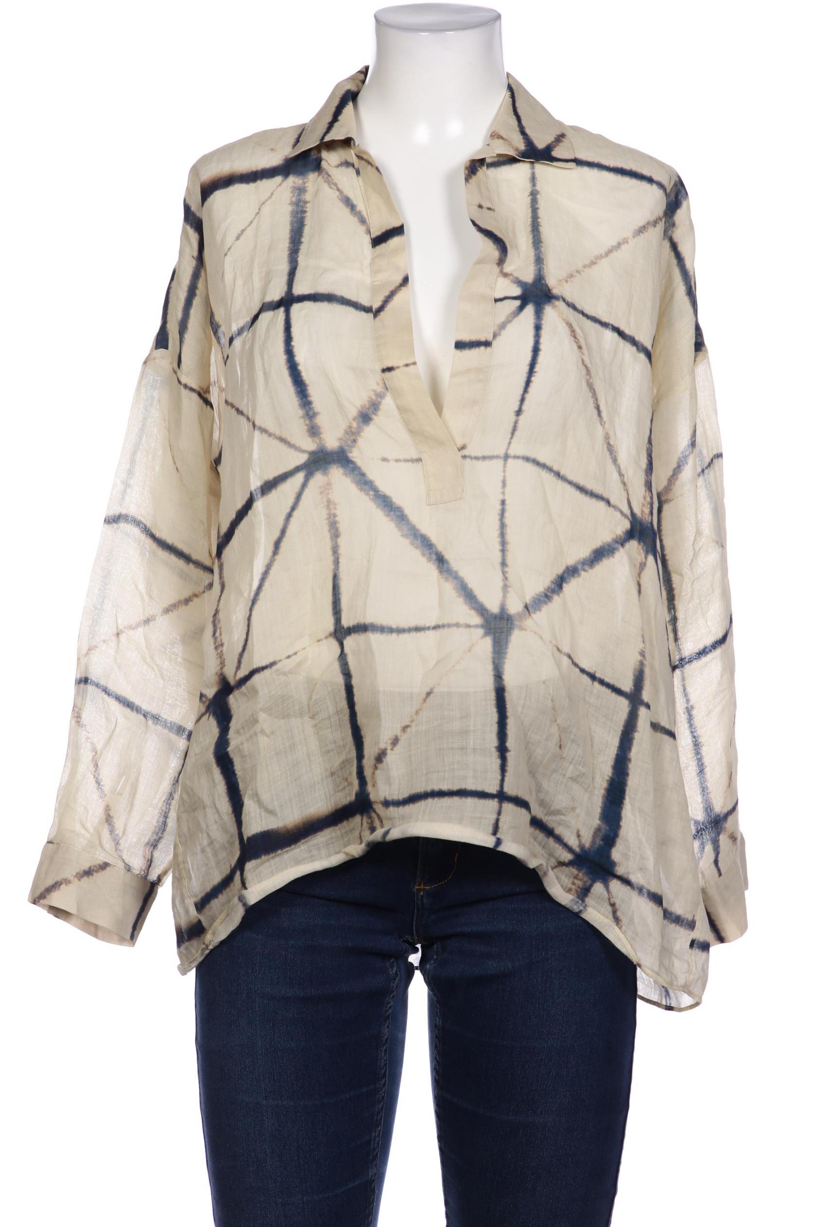 

Massimo Dutti Damen Bluse, beige, Gr. 42