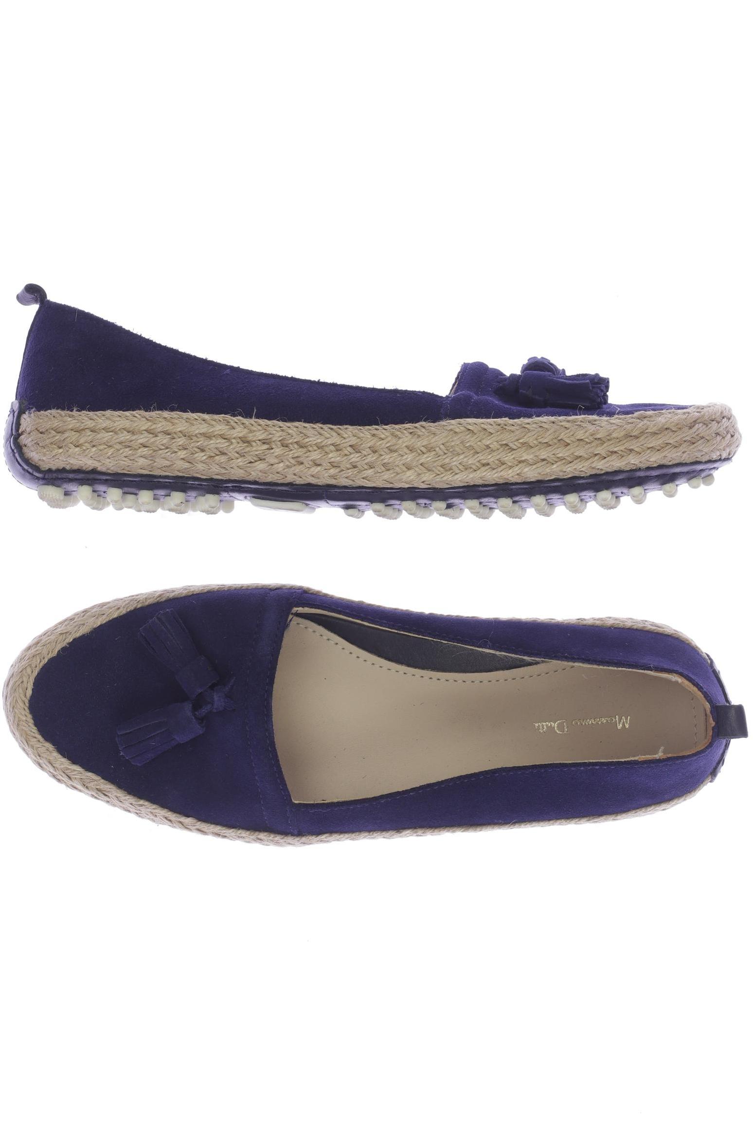 

Massimo Dutti Damen Halbschuh, marineblau, Gr. 37