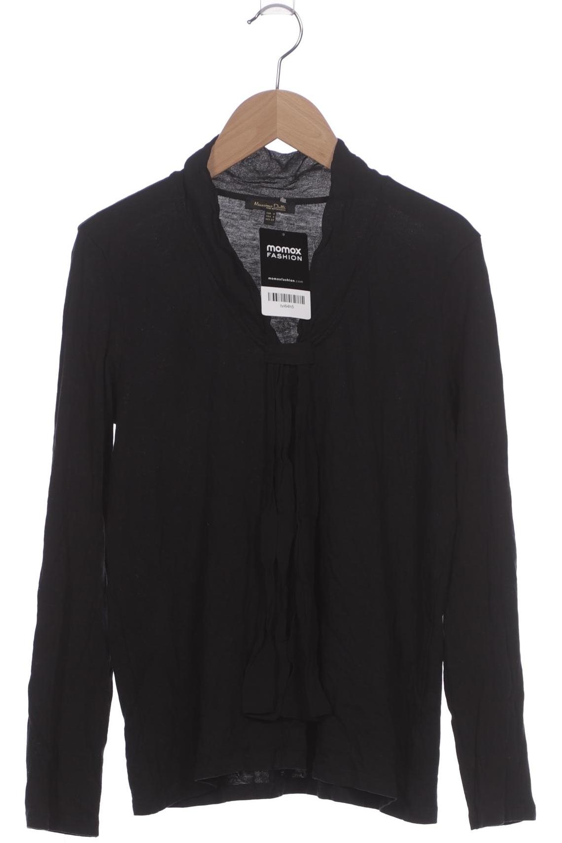 

Massimo Dutti Damen Langarmshirt, schwarz, Gr. 36