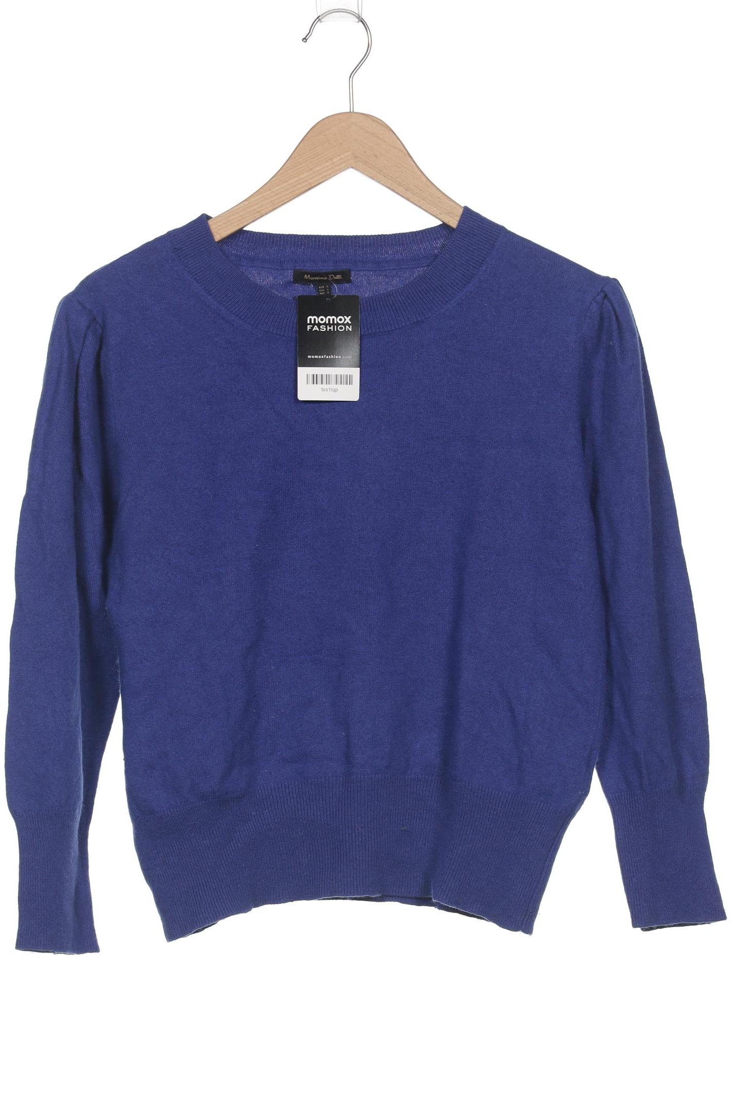 

Massimo Dutti Damen Pullover, blau, Gr. 42