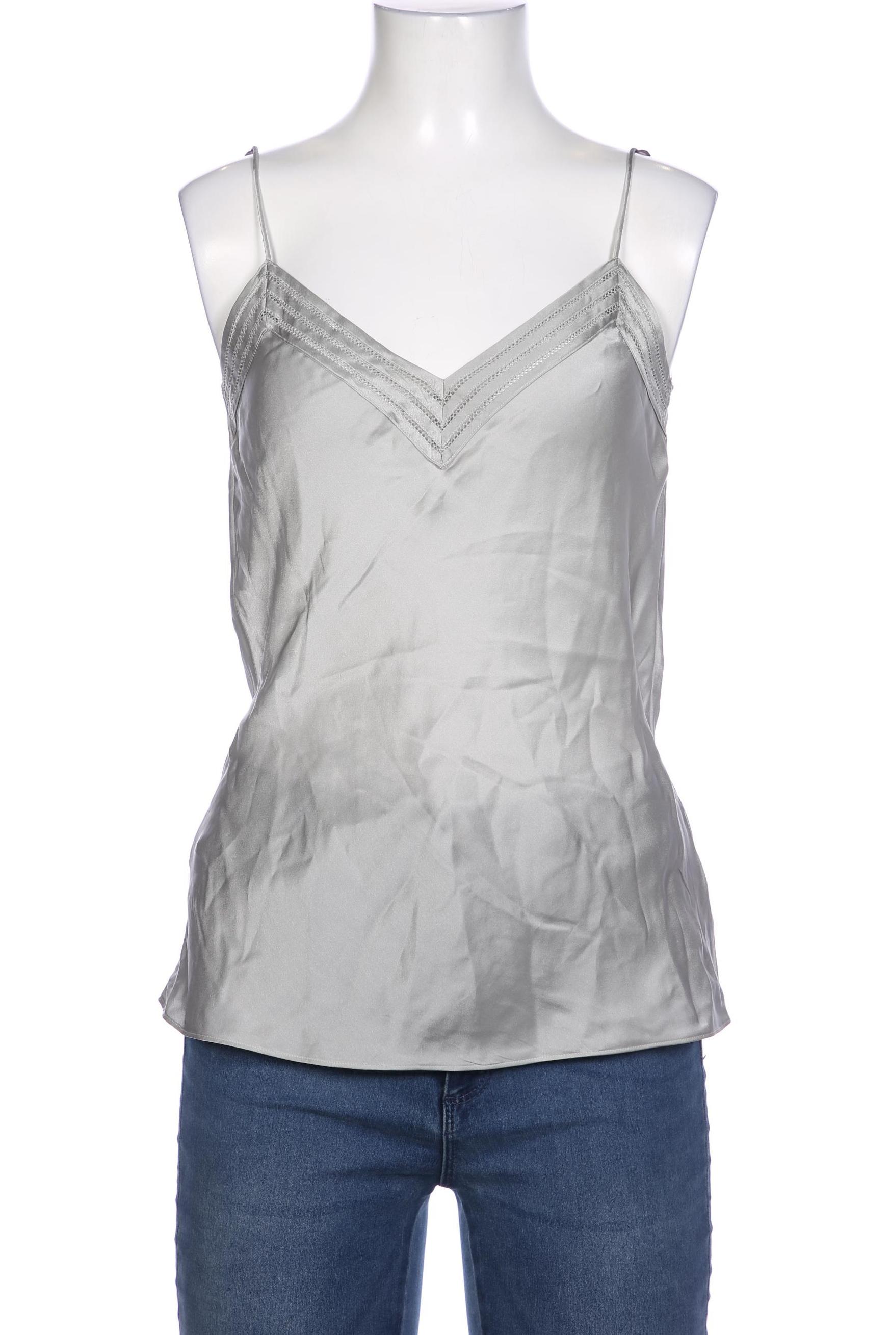 

Massimo Dutti Damen Bluse, grau, Gr. 34