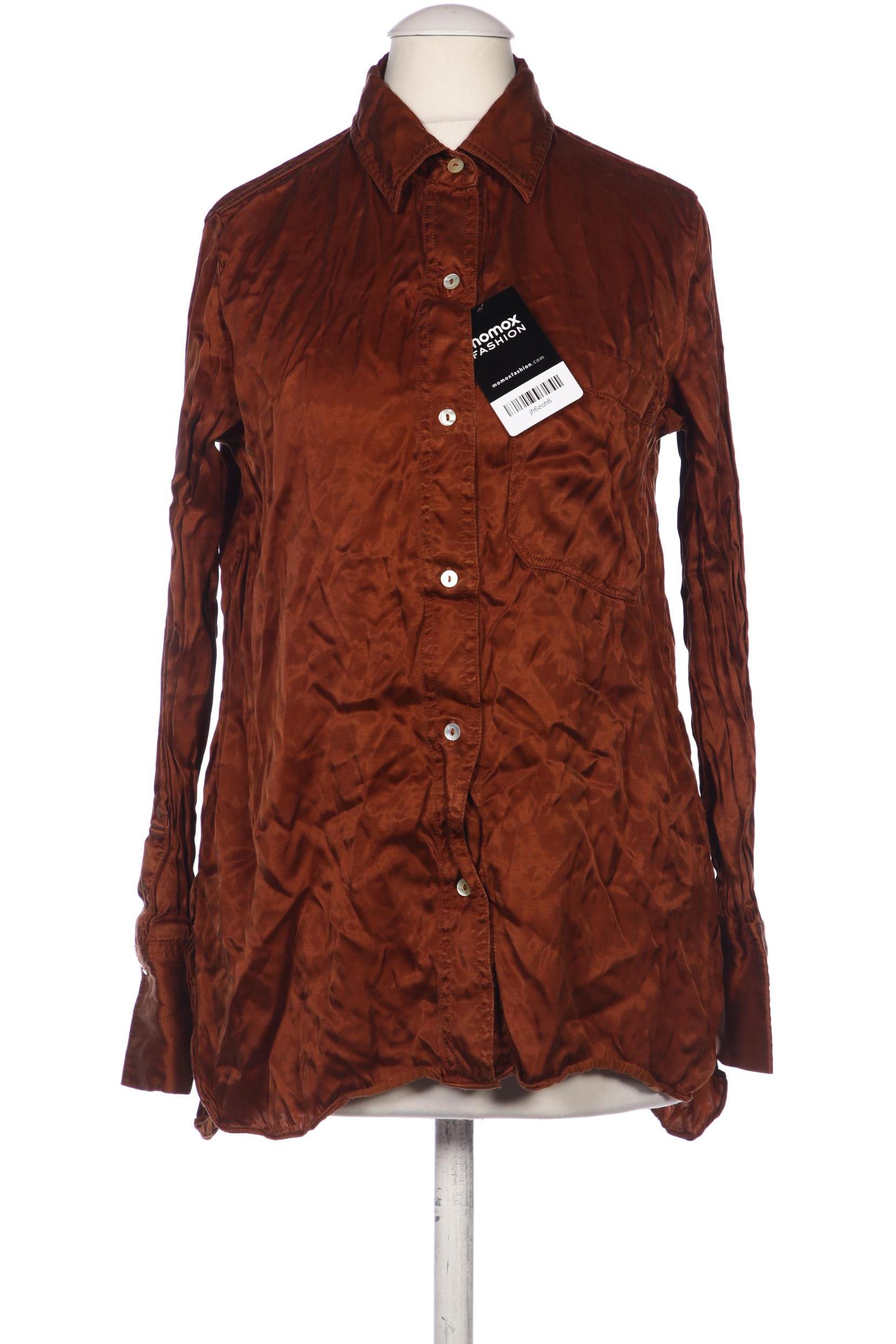 

Massimo Dutti Damen Bluse, braun, Gr. 34
