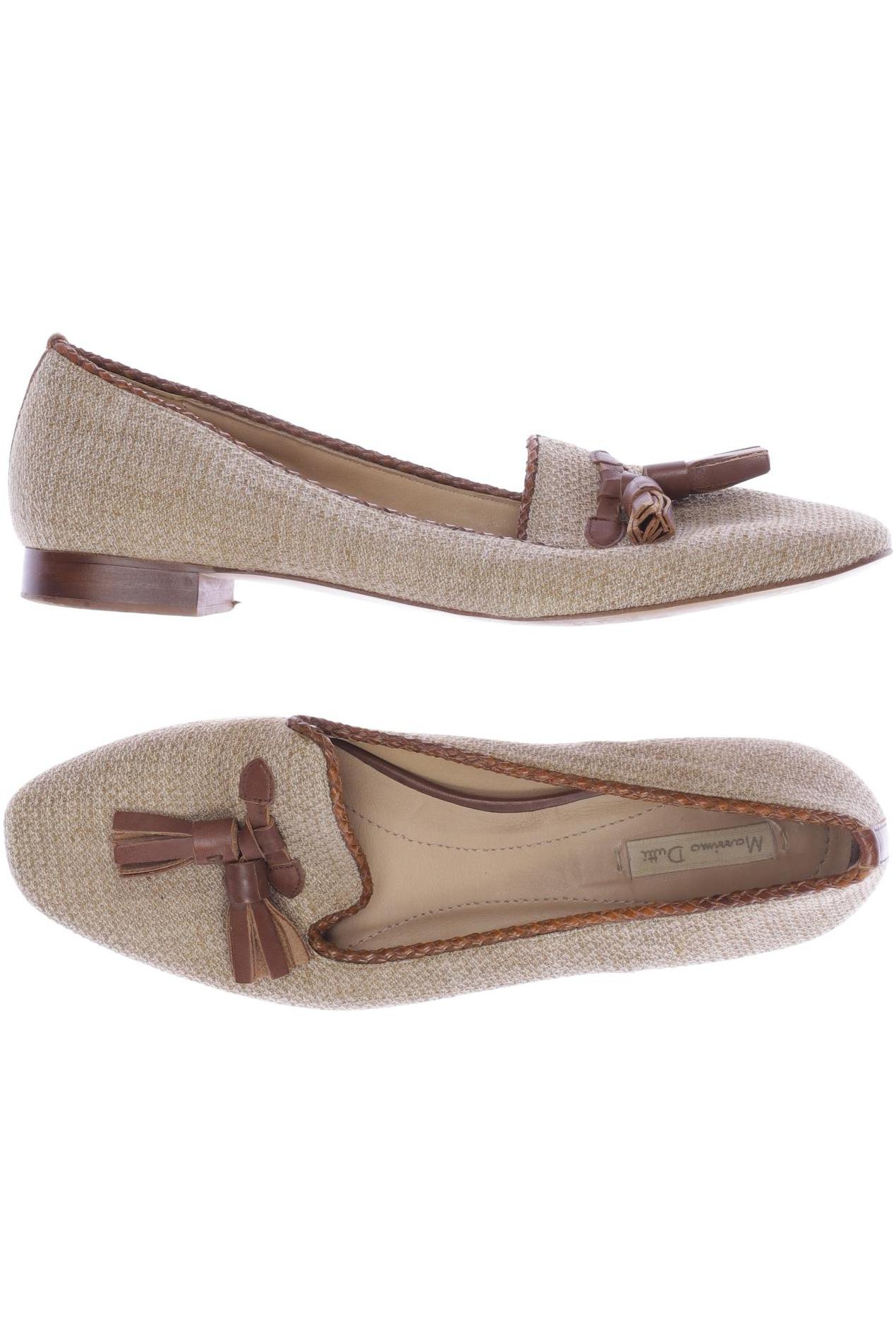 

Massimo Dutti Damen Ballerinas, beige