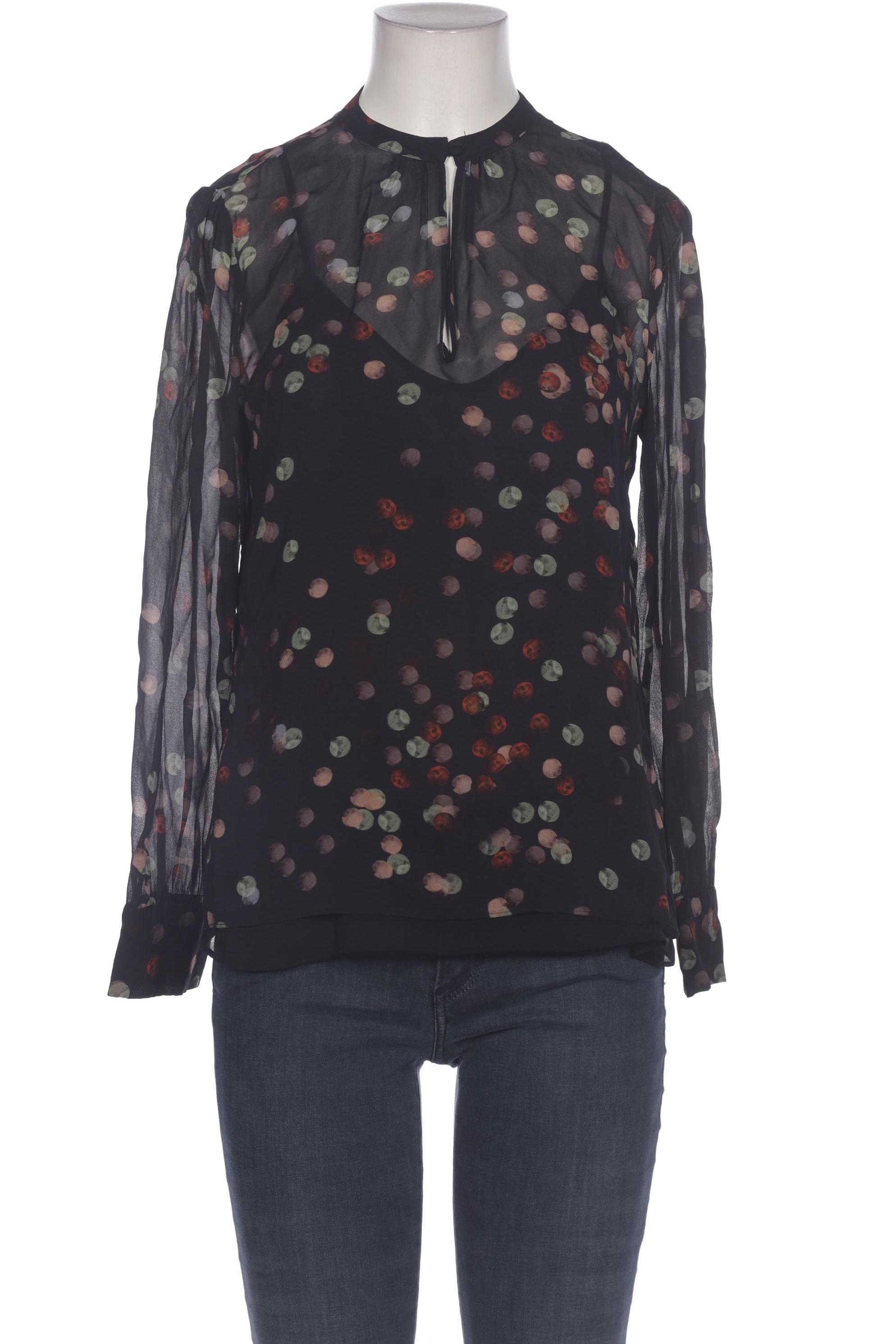 

Massimo Dutti Damen Bluse, schwarz, Gr. 36