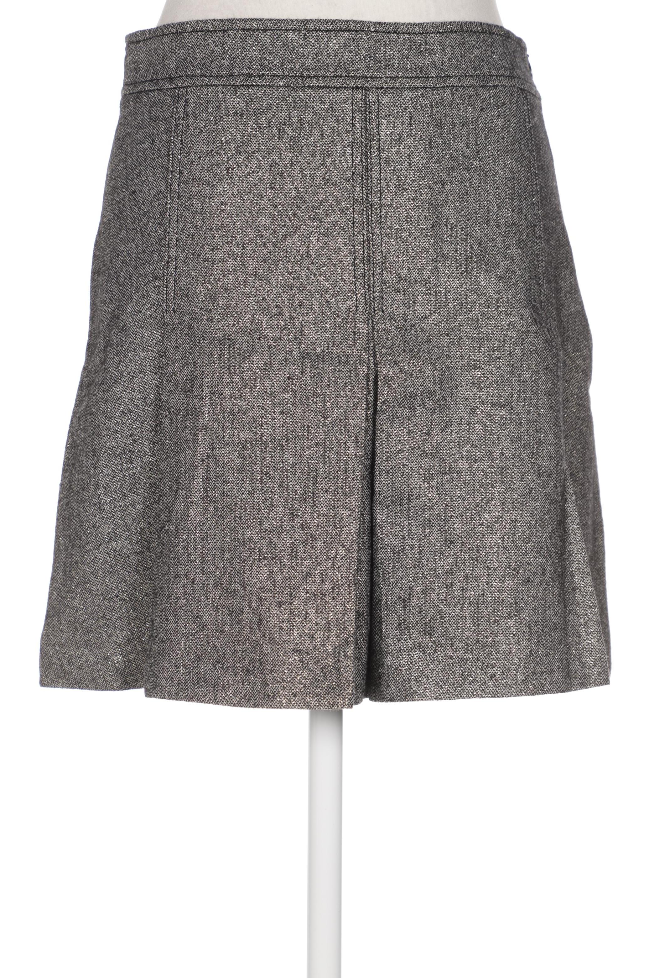 

Massimo Dutti Damen Rock, grau, Gr. 36