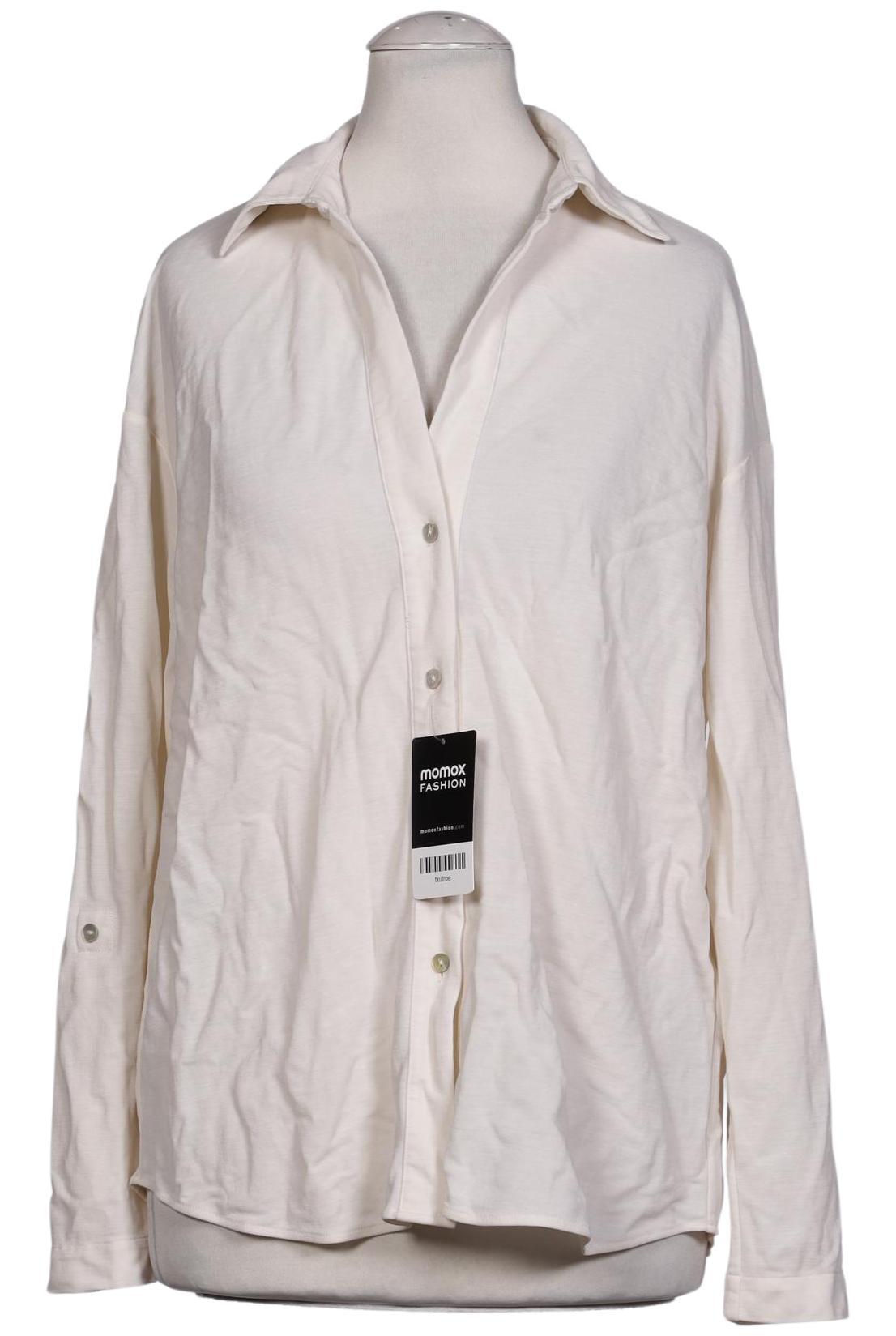 

Massimo Dutti Damen Bluse, cremeweiß, Gr. 34