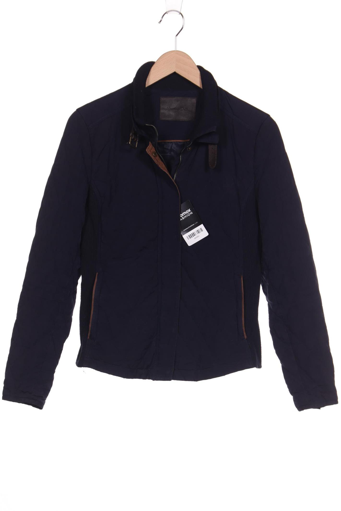

Massimo Dutti Damen Jacke, marineblau, Gr. 42
