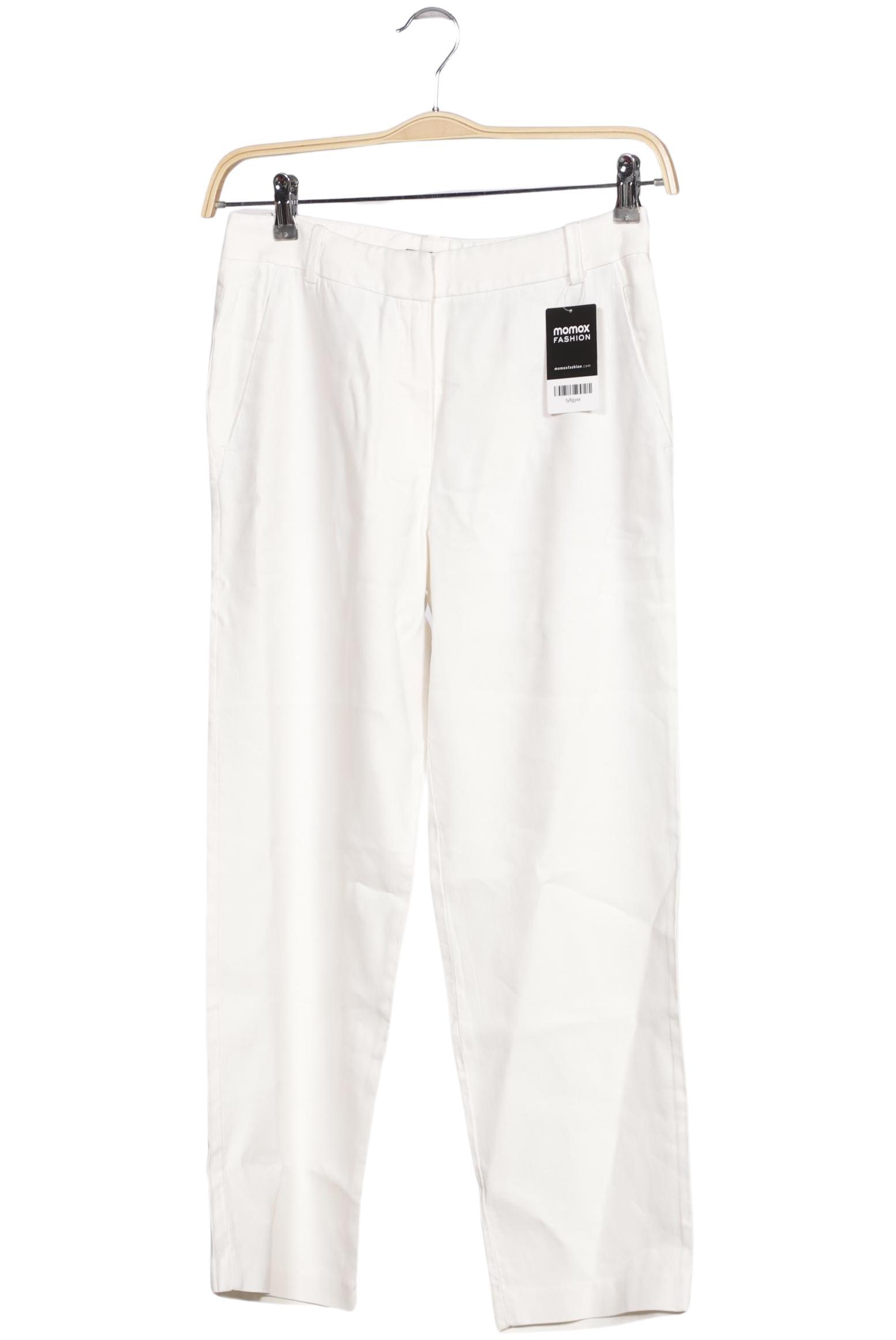 

Massimo Dutti Damen Stoffhose, weiß, Gr. 36