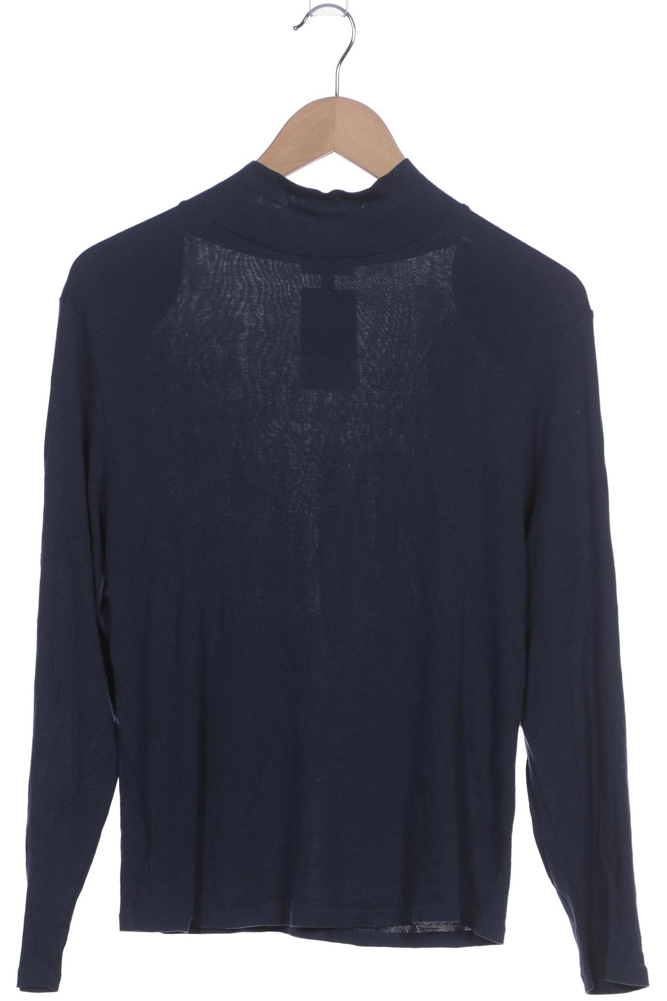 

Massimo Dutti Damen Langarmshirt, blau, Gr. 36