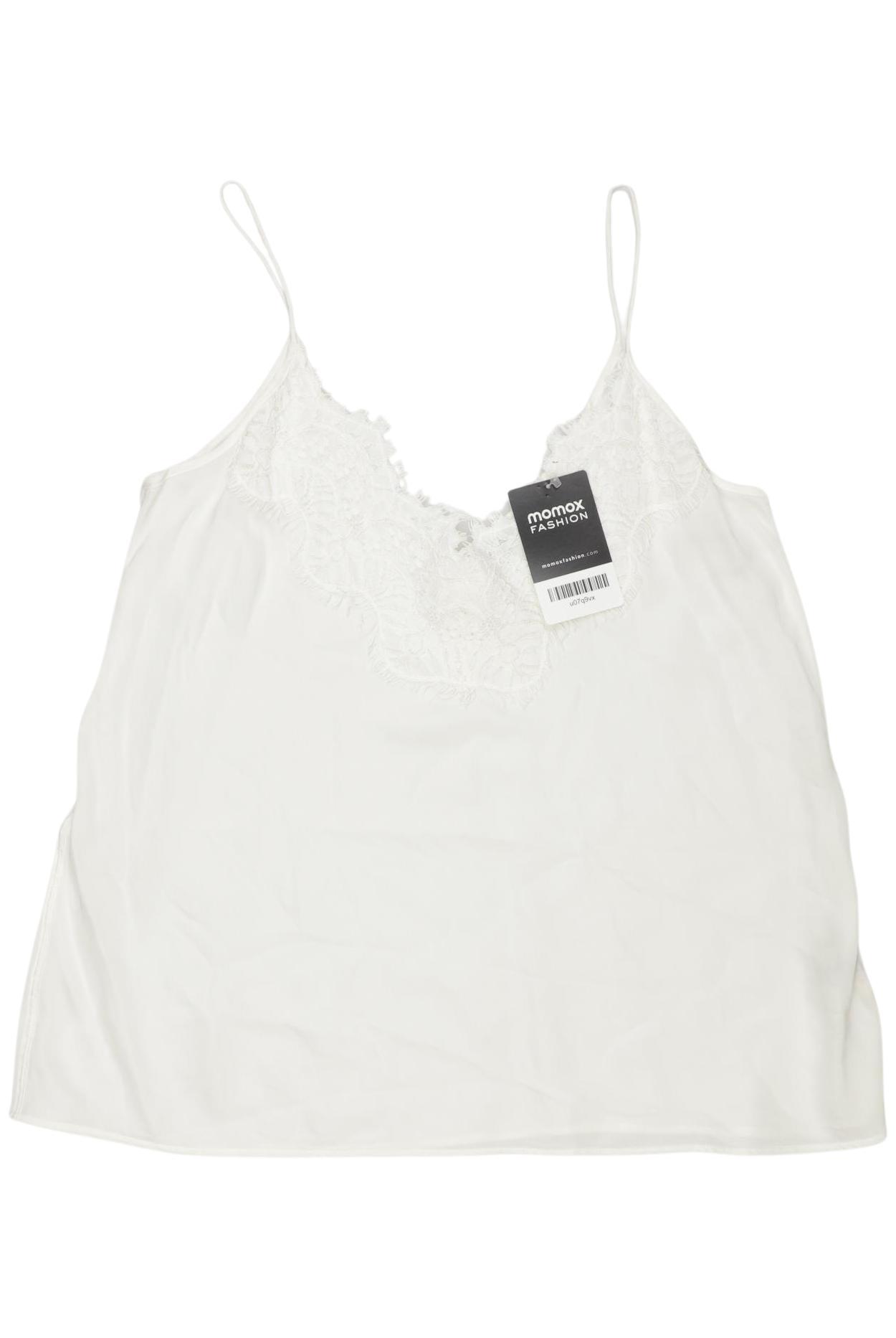 

Massimo Dutti Damen Top, weiß, Gr. 40
