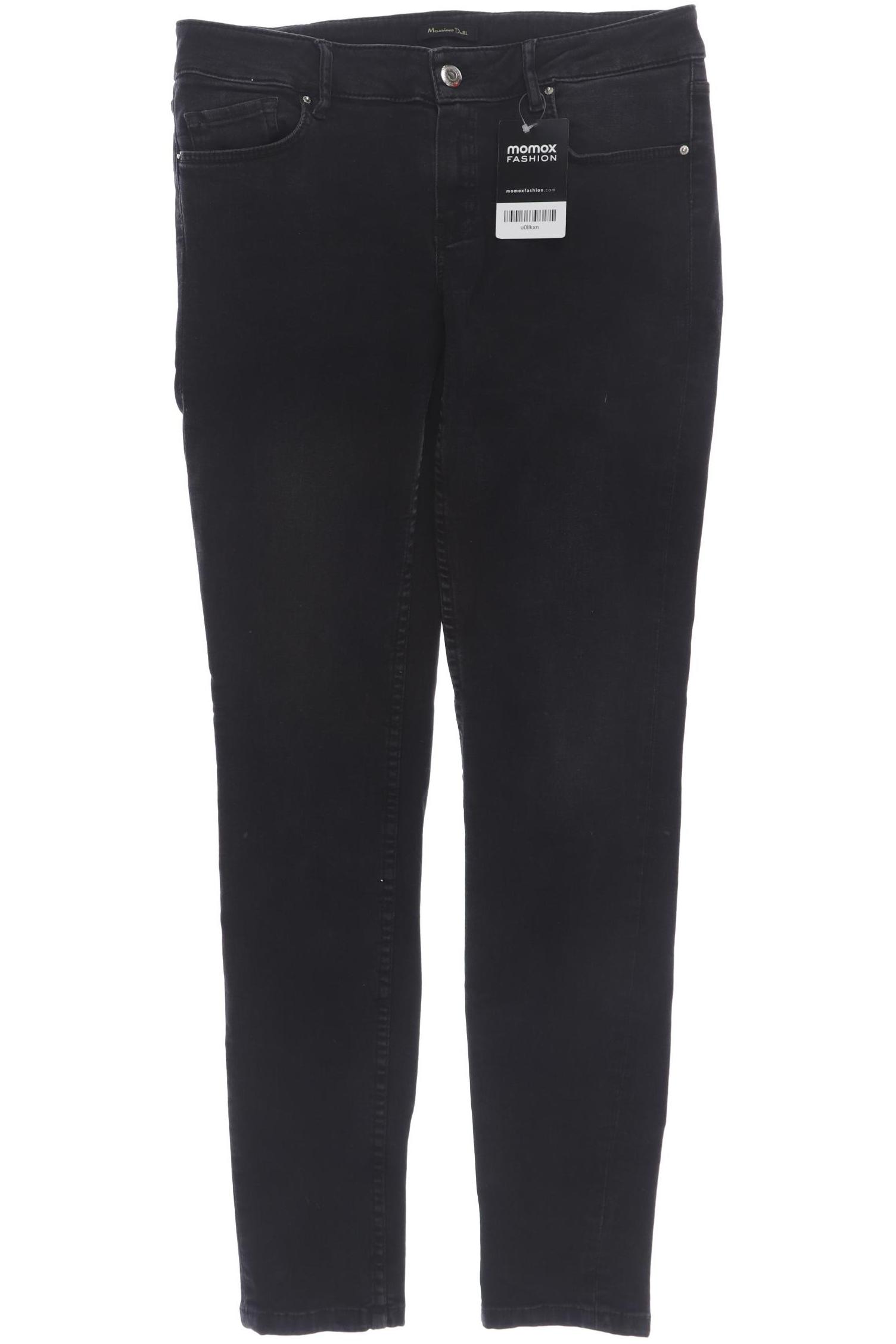 

Massimo Dutti Damen Jeans, schwarz