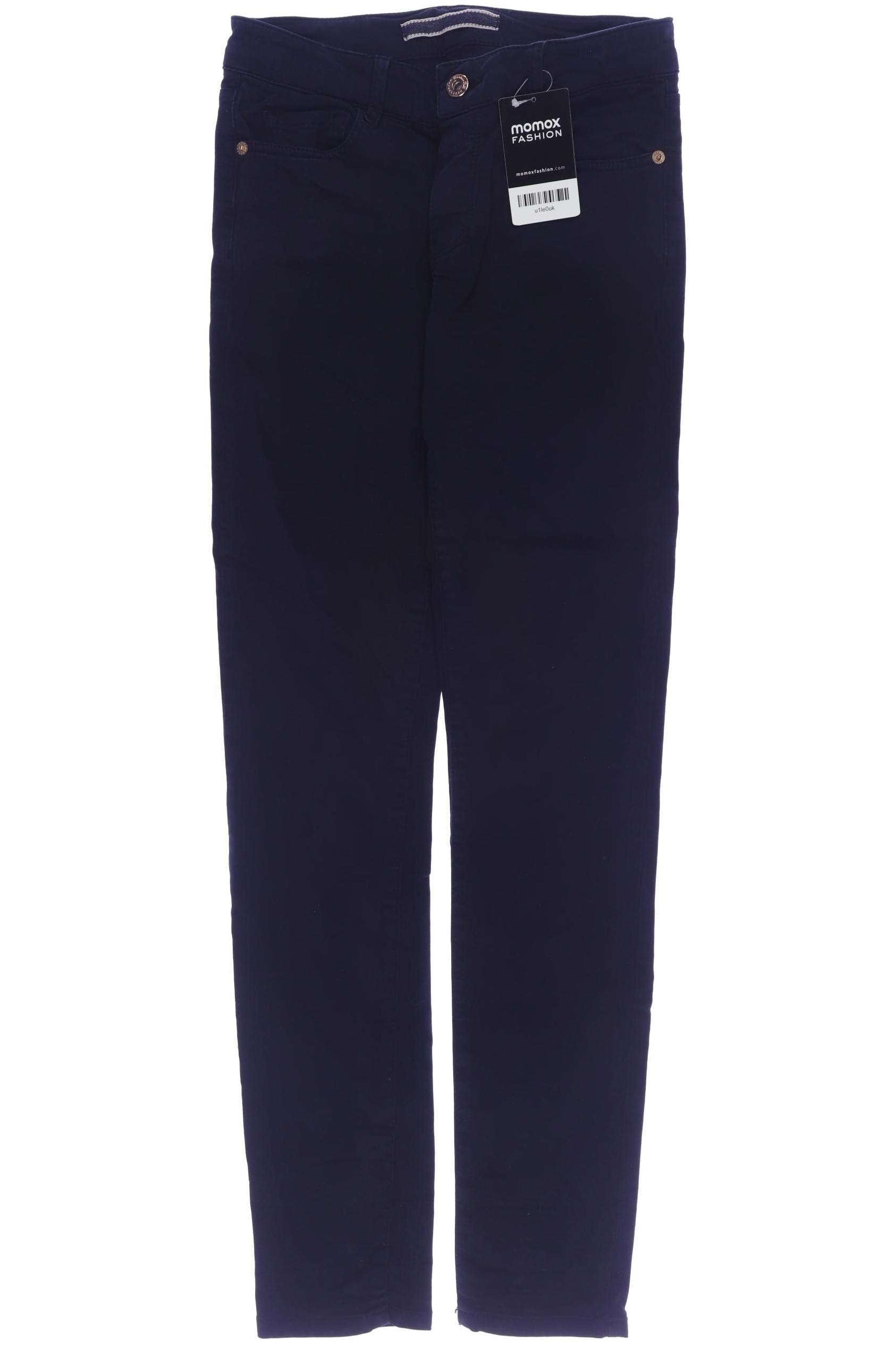 

Massimo Dutti Damen Stoffhose, marineblau, Gr. 34