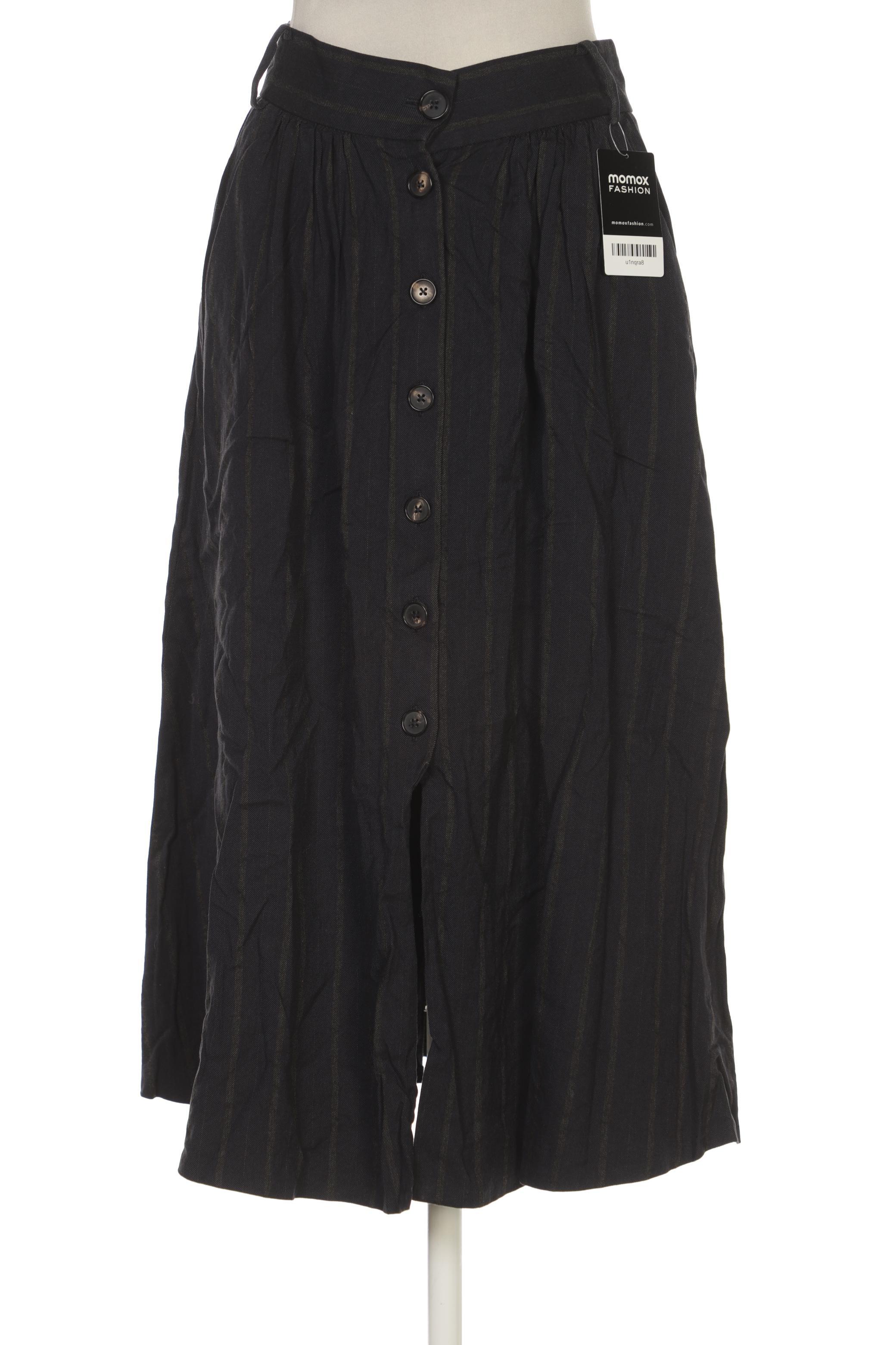 

Massimo Dutti Damen Rock, marineblau, Gr. 36