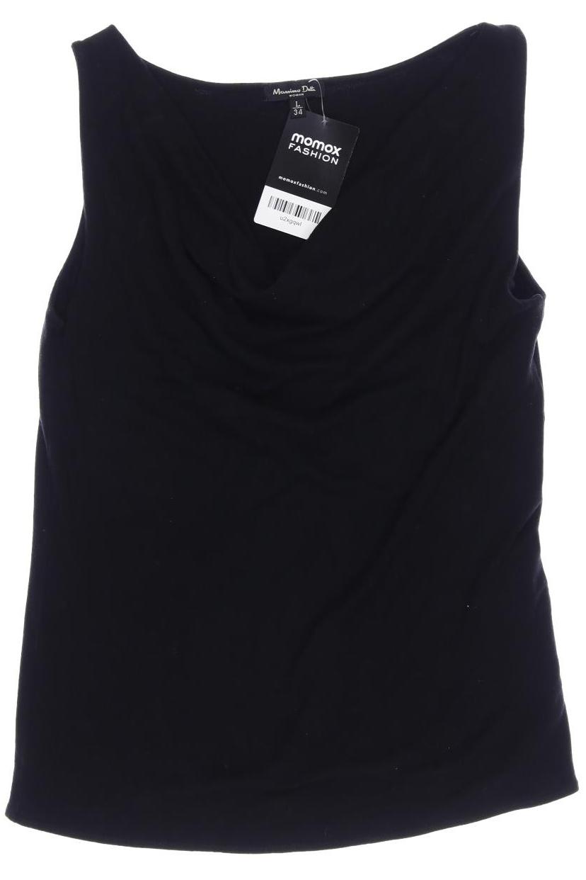 

Massimo Dutti Damen Top, schwarz