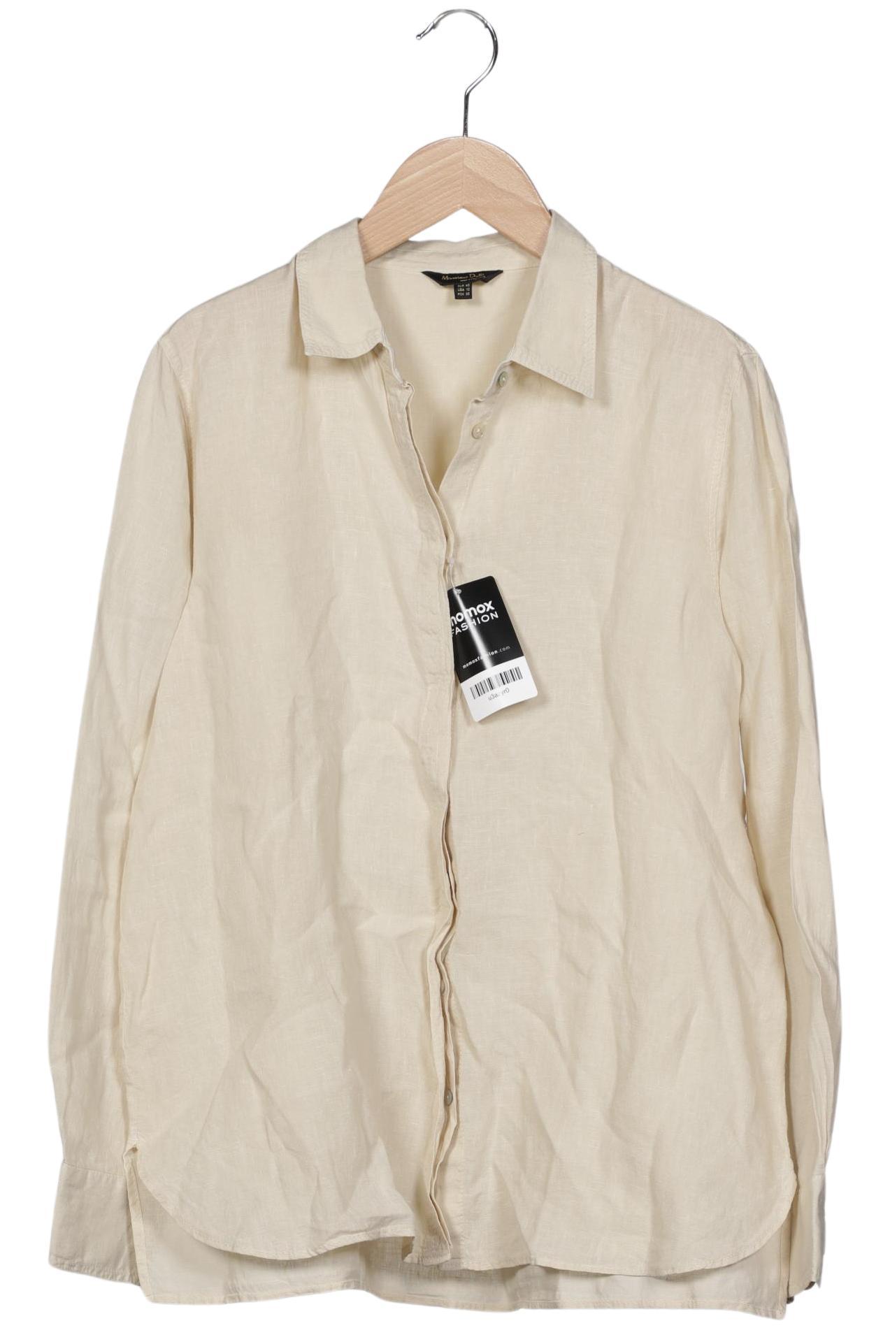 

Massimo Dutti Damen Bluse, cremeweiß, Gr. 42