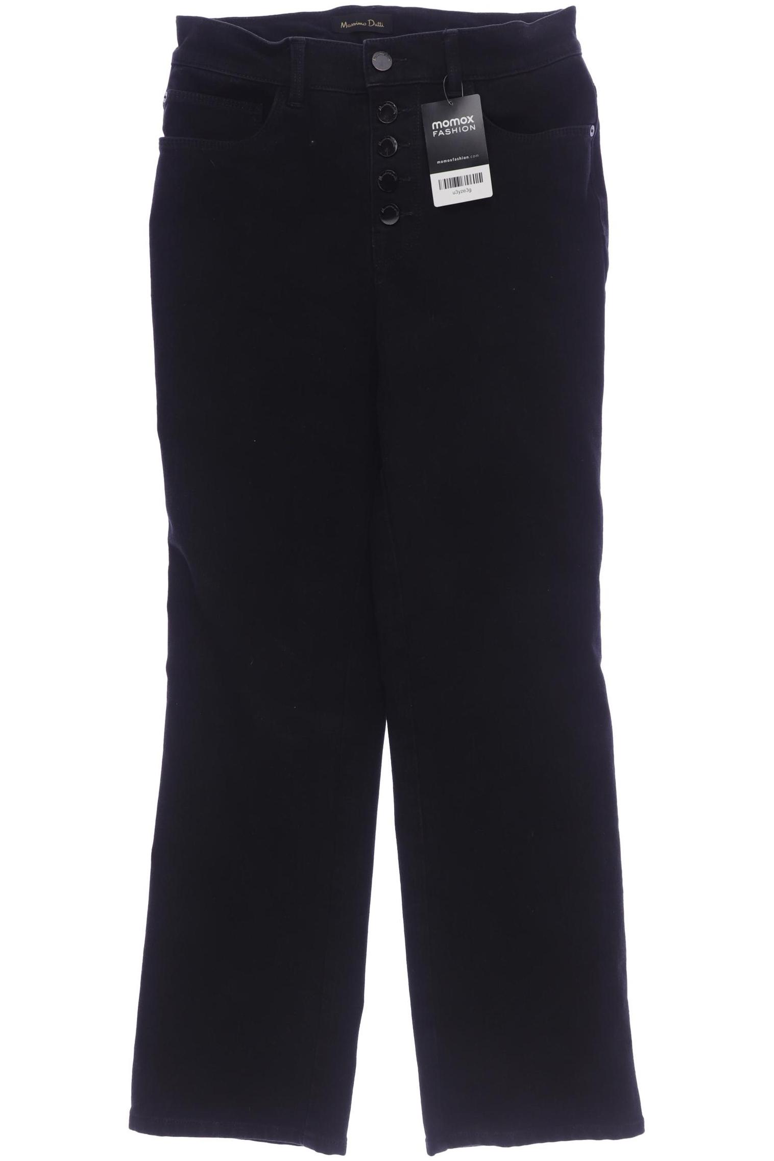 

Massimo Dutti Damen Jeans, schwarz, Gr. 38