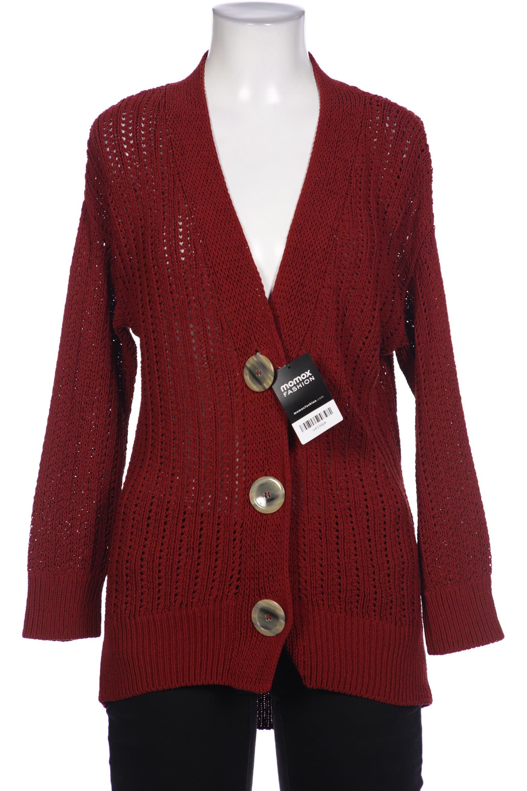 

Massimo Dutti Damen Strickjacke, bordeaux, Gr. 34