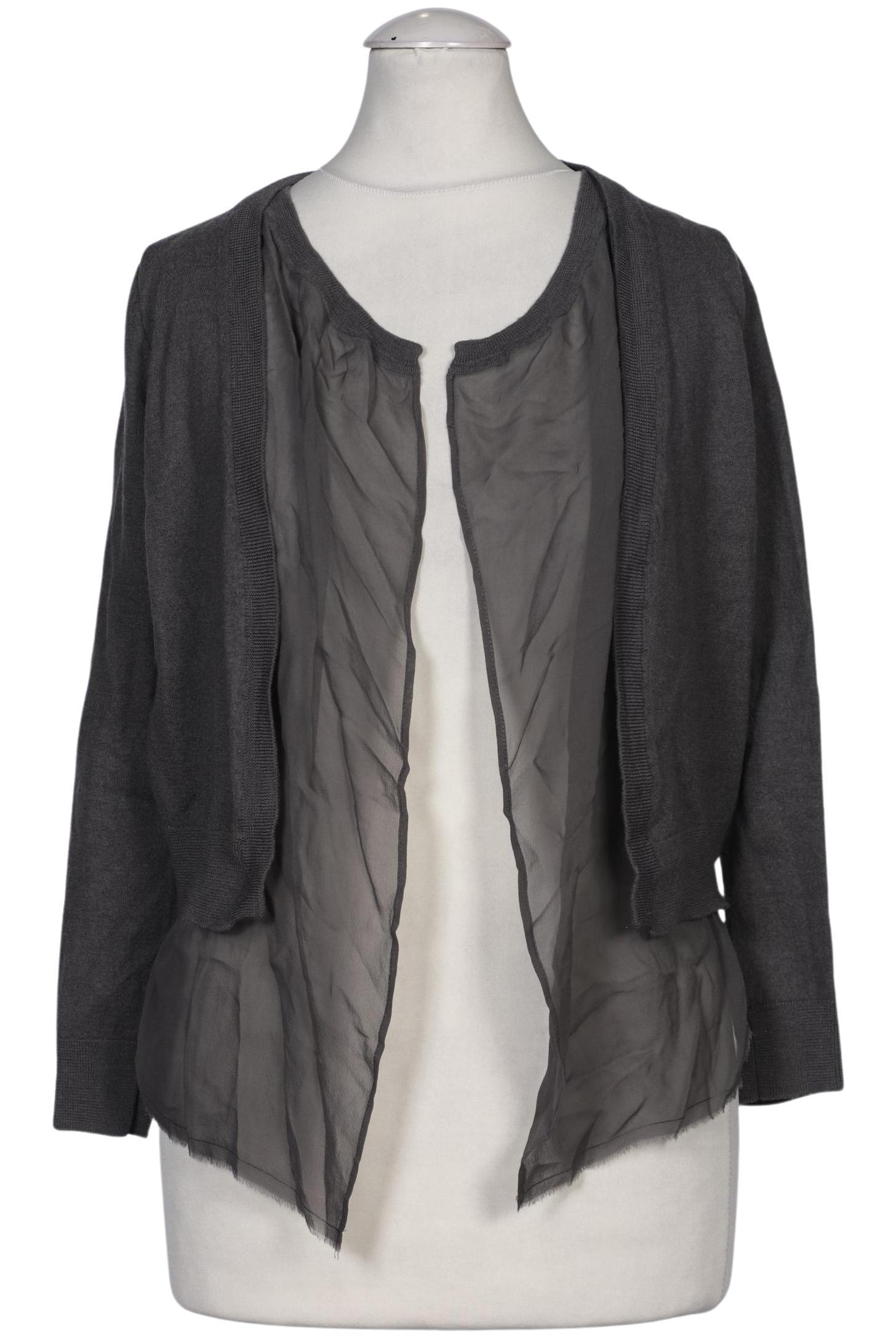 

Massimo Dutti Damen Strickjacke, grau, Gr. 36