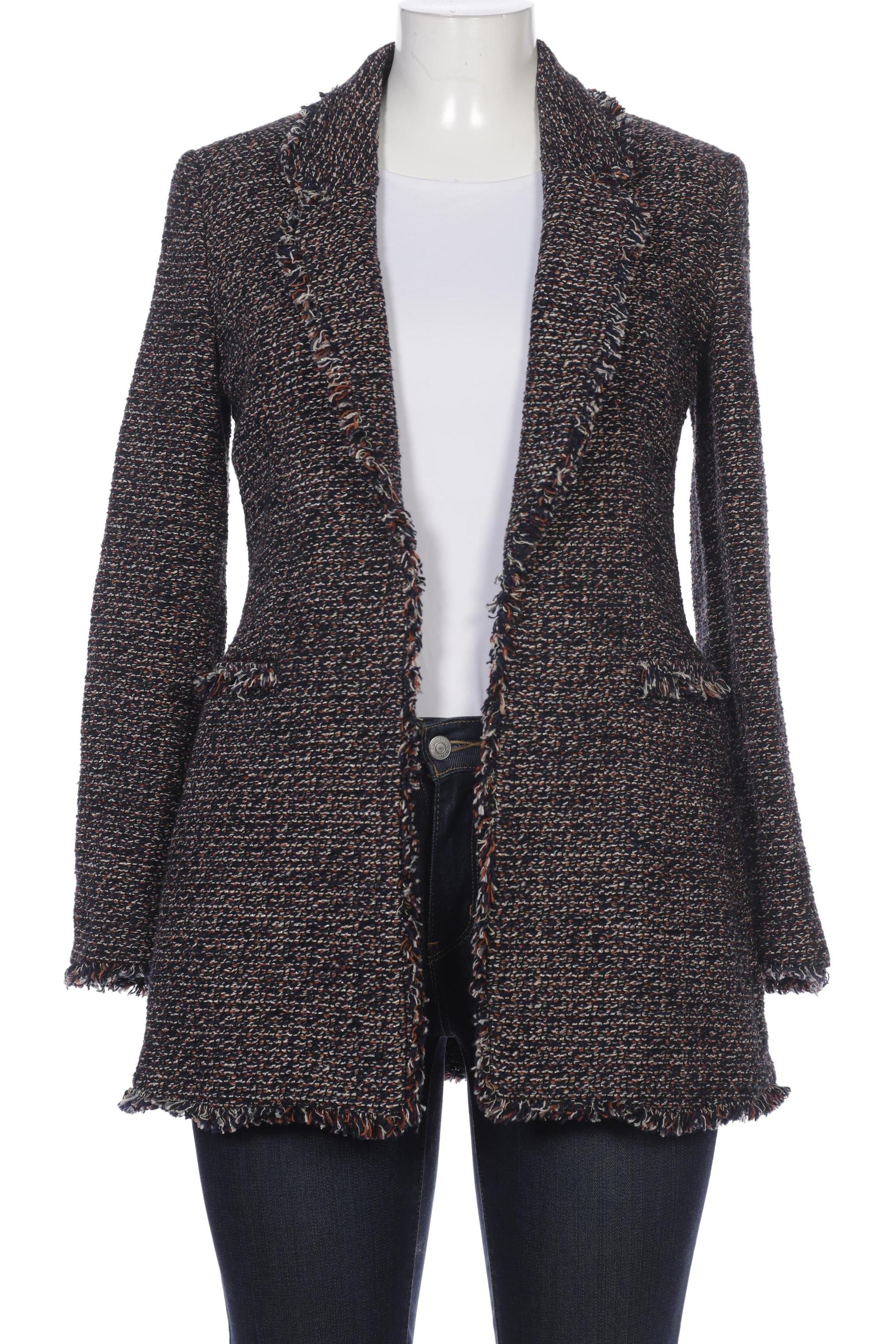 

Massimo Dutti Damen Mantel, marineblau, Gr. 40