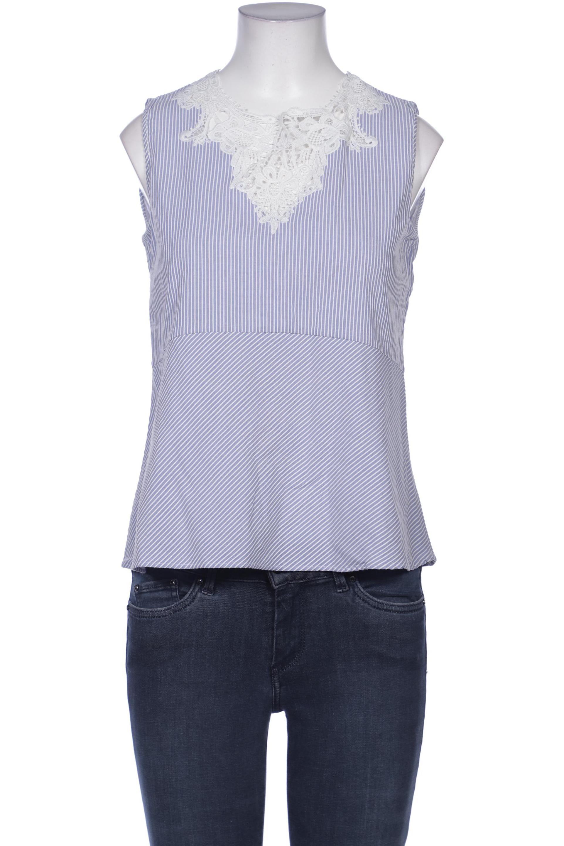 

Massimo Dutti Damen Bluse, hellblau, Gr. 38