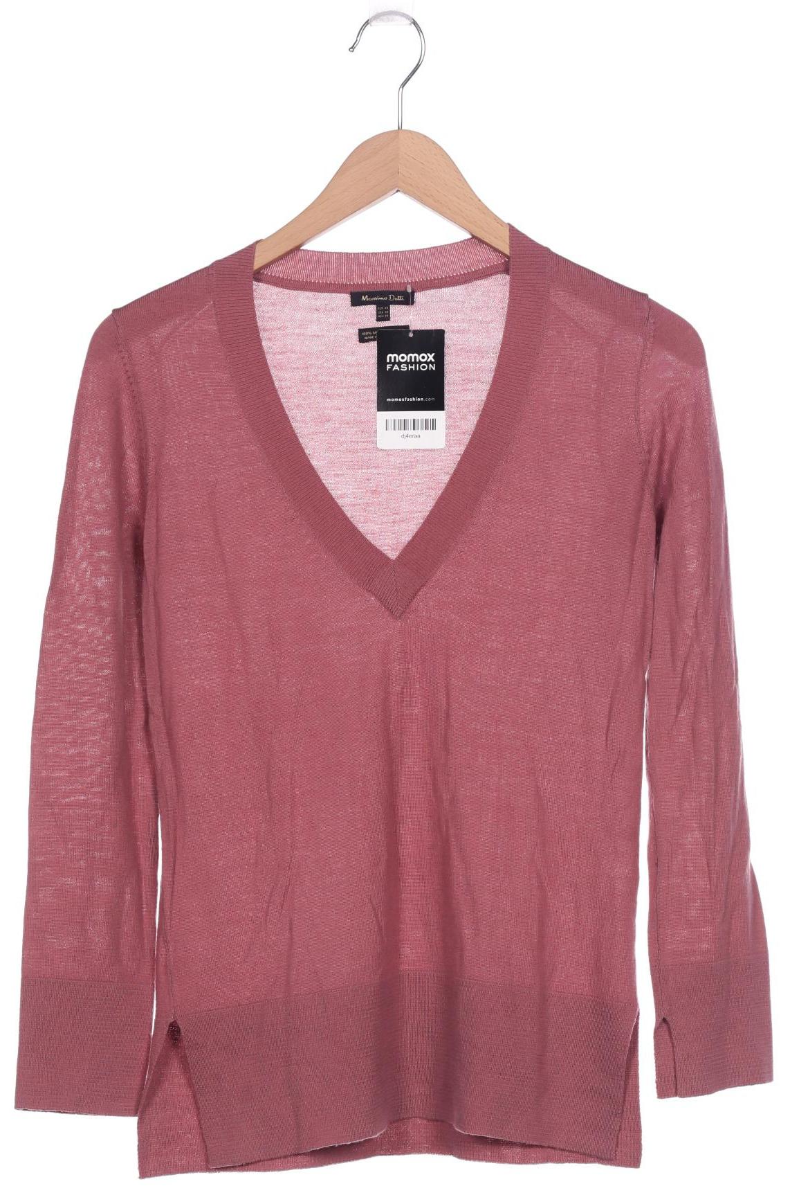 

Massimo Dutti Damen Pullover, pink, Gr. 34
