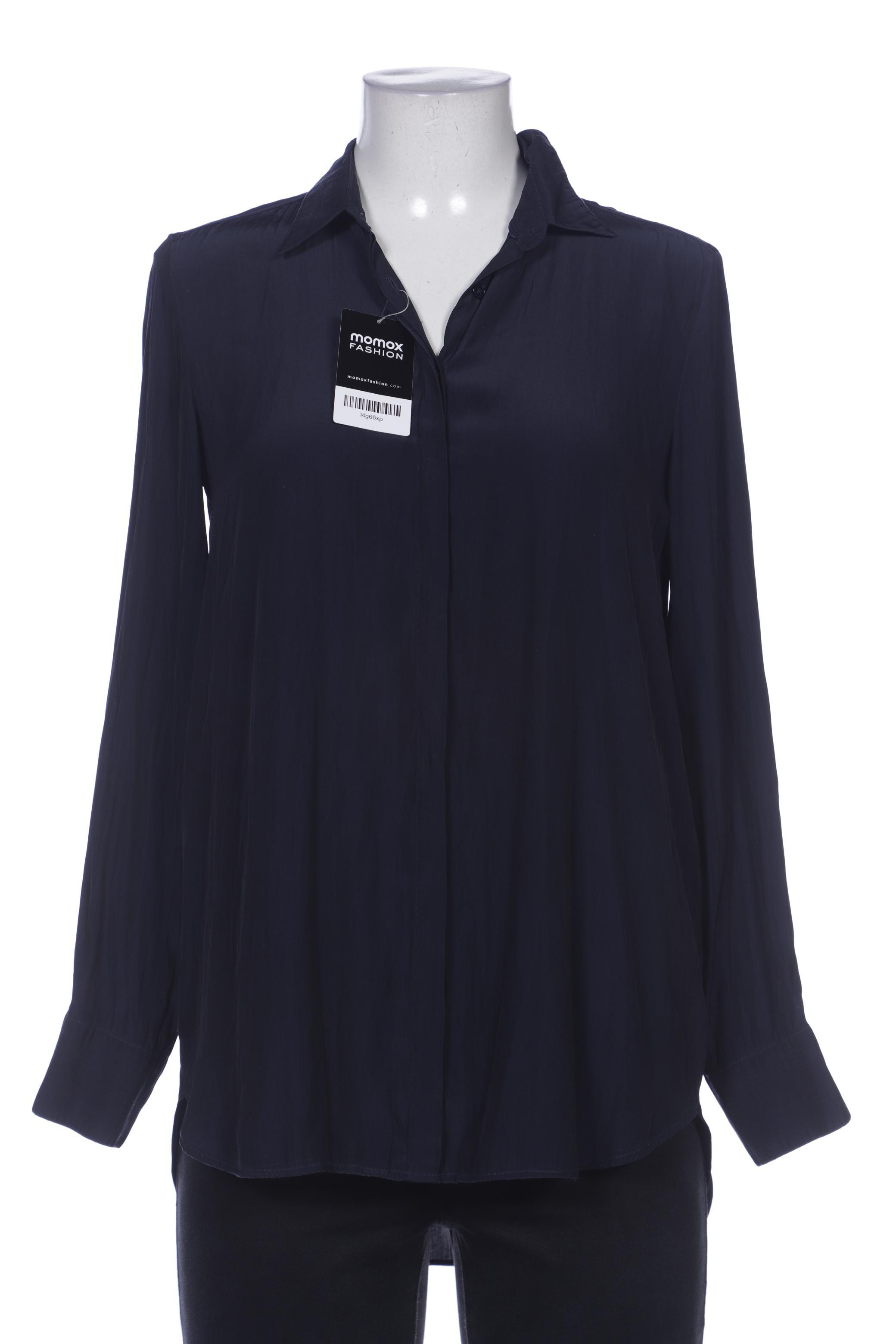 

Massimo Dutti Damen Bluse, marineblau, Gr. 38