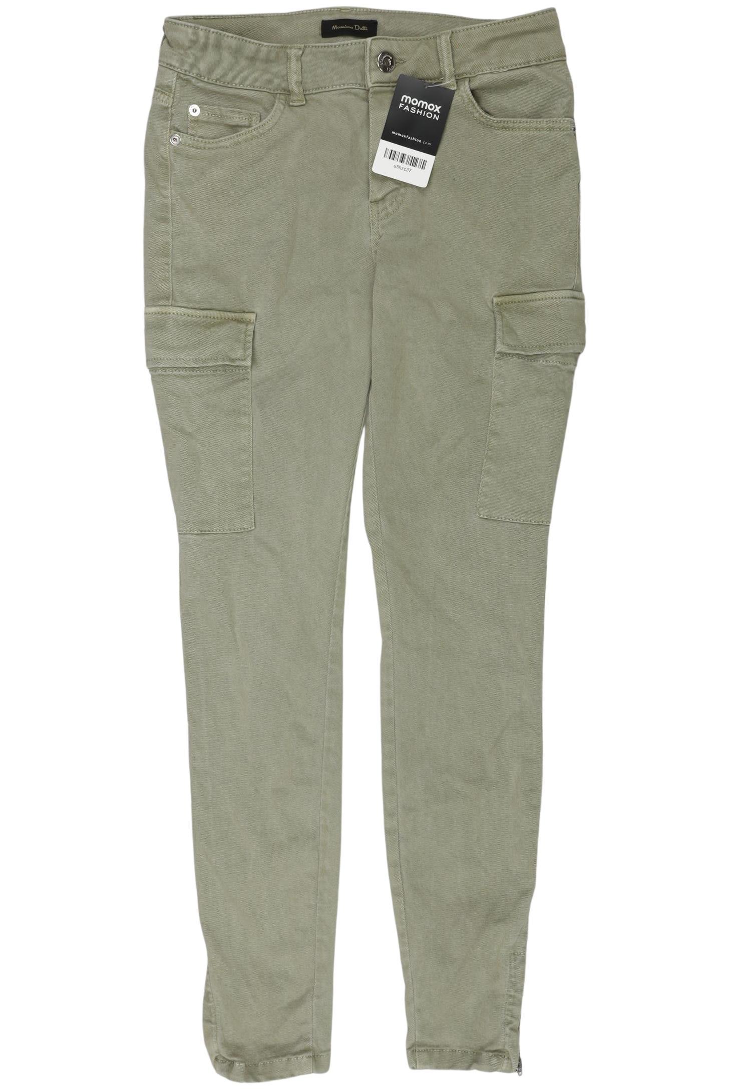 Thumbnail - Massimo Dutti Damen Jeans, grün, Gr. 38