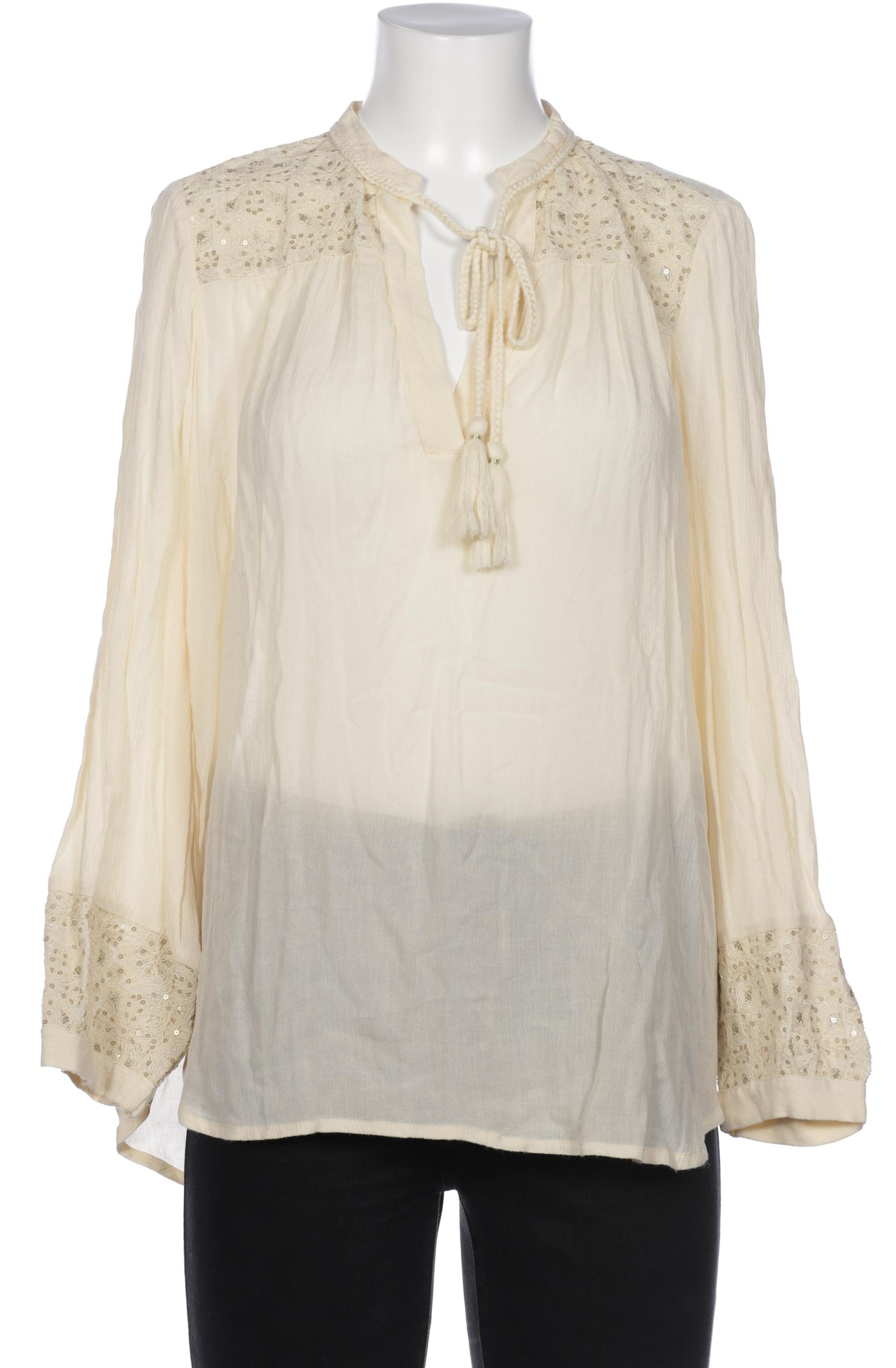 

Massimo Dutti Damen Bluse, cremeweiß, Gr. 42
