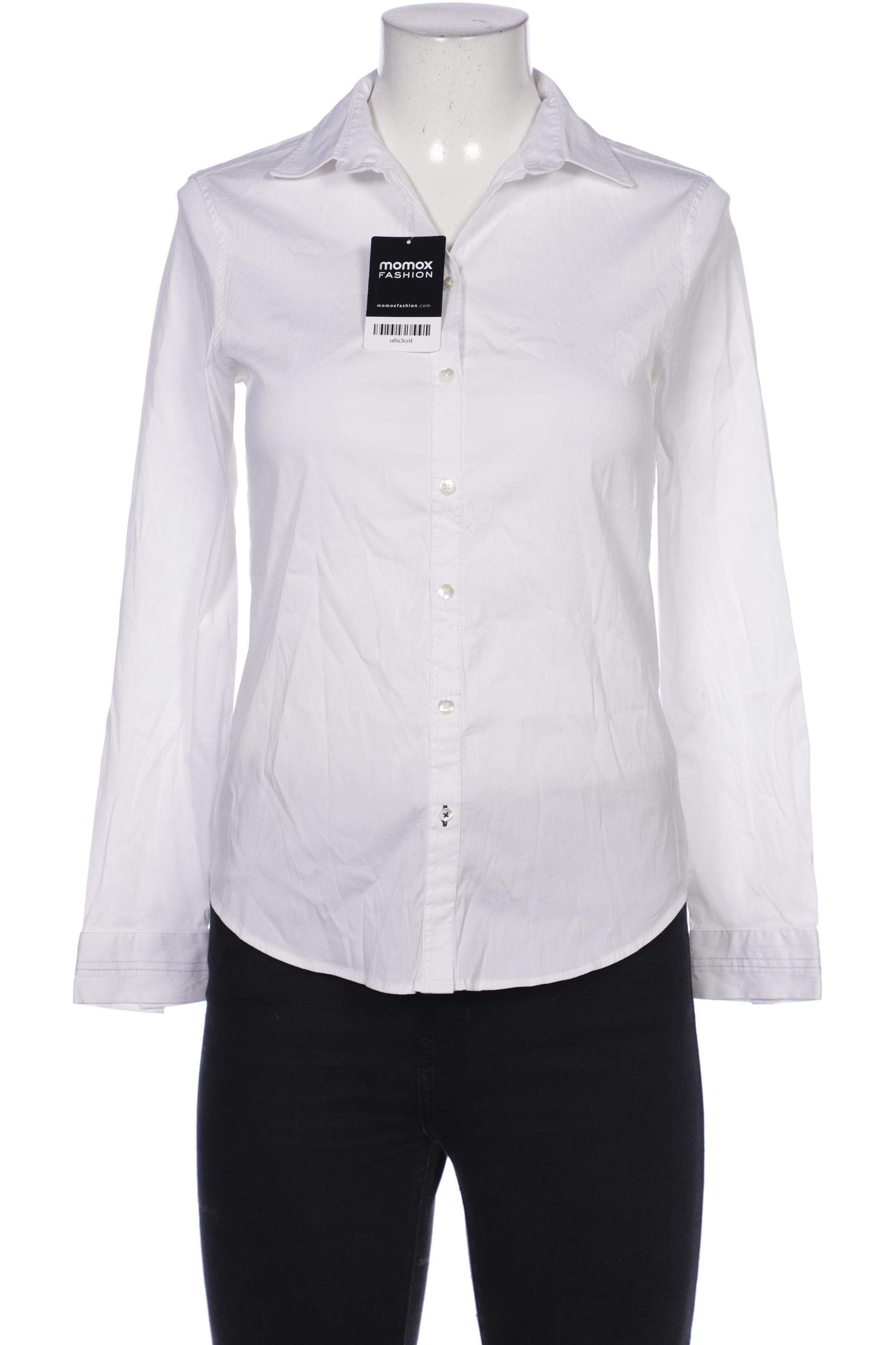 

Massimo Dutti Damen Bluse, weiß, Gr. 40