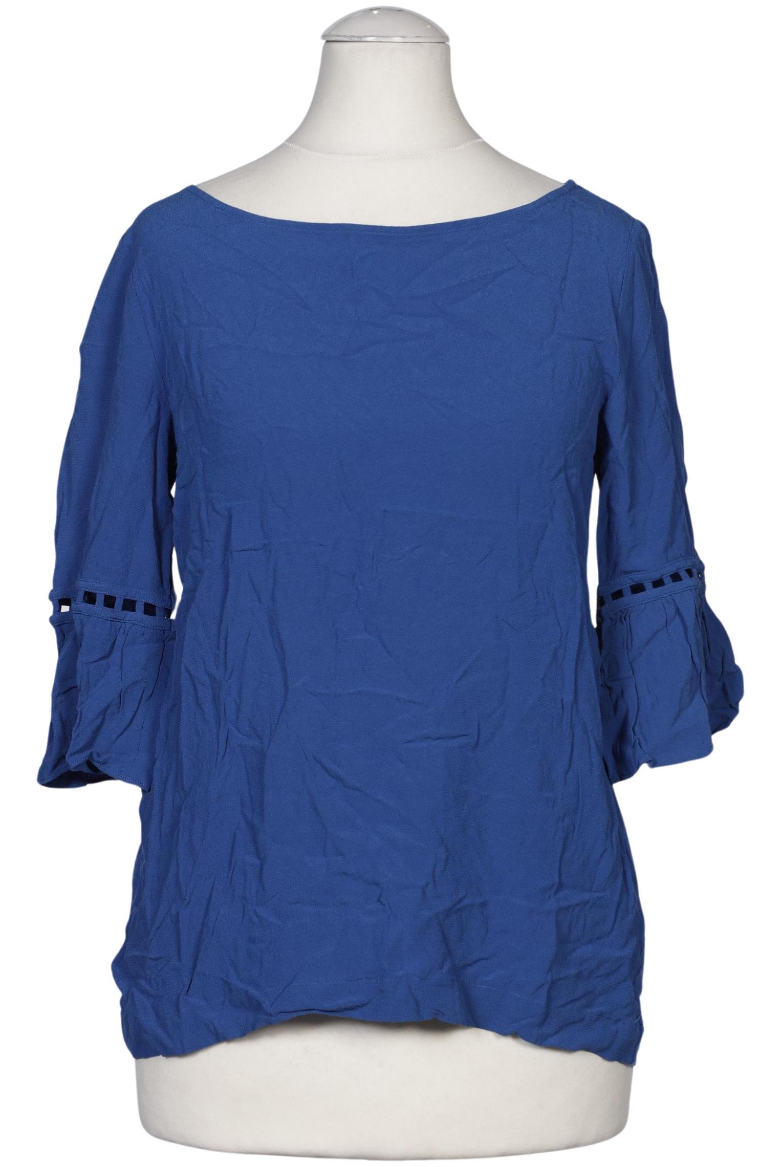 

Massimo Dutti Damen Bluse, blau, Gr. 36