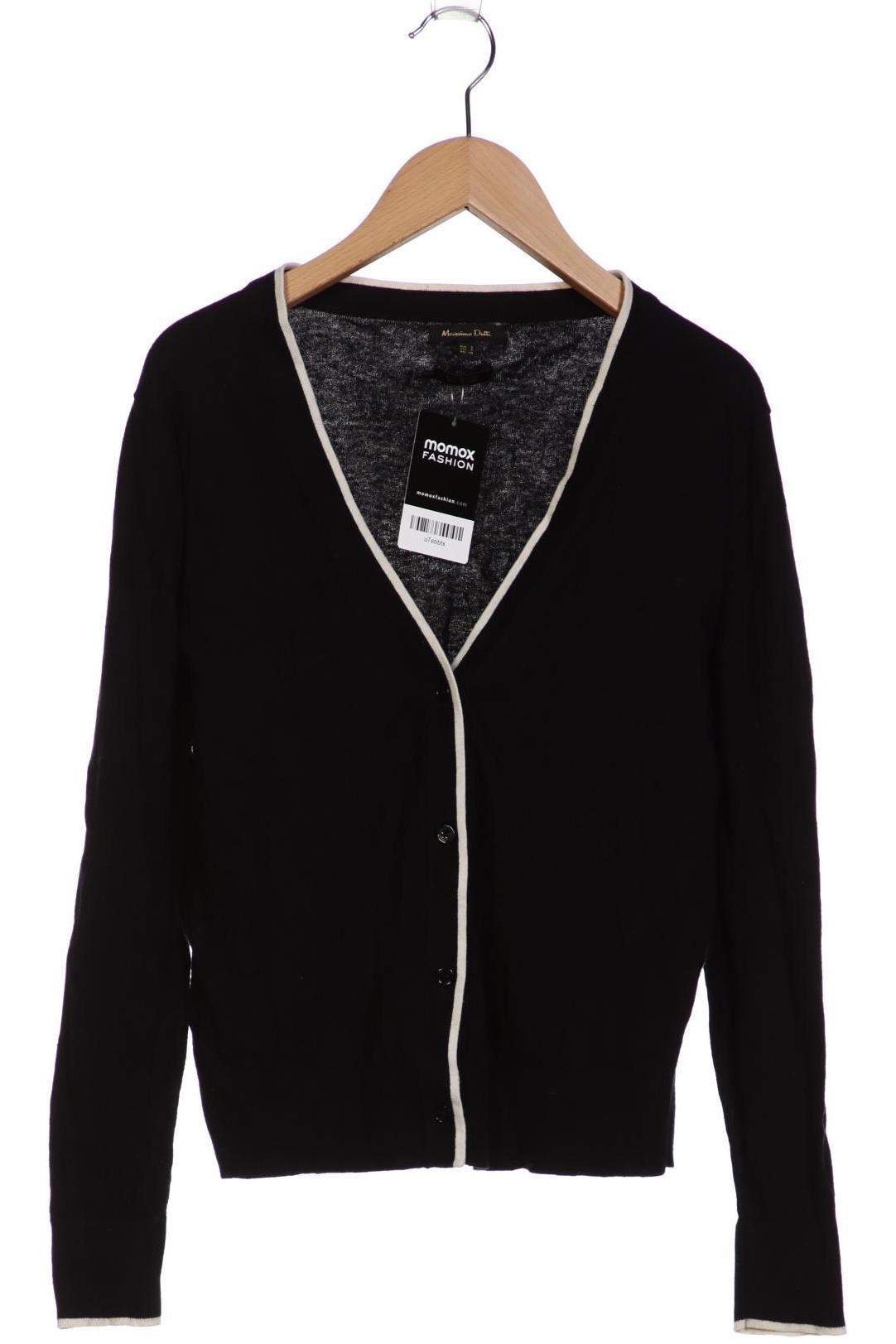 

Massimo Dutti Damen Strickjacke, schwarz, Gr. 36