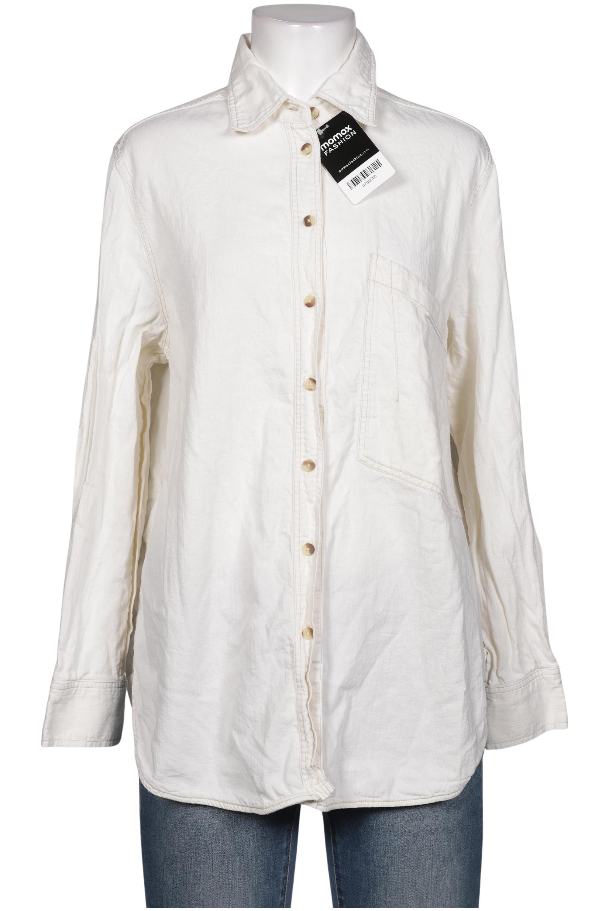 

Massimo Dutti Damen Bluse, cremeweiß, Gr. 36