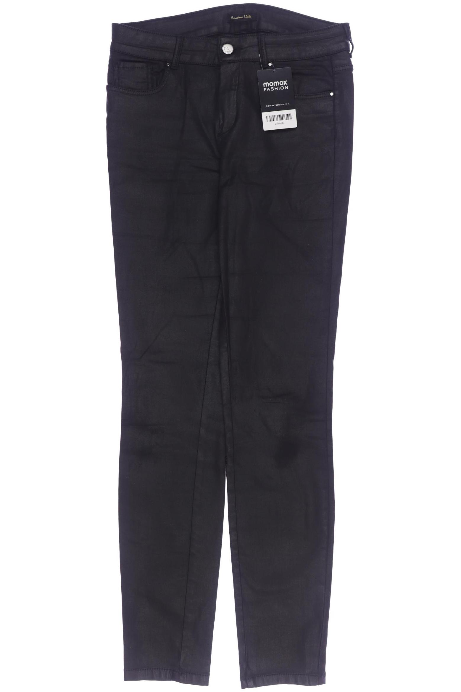 

Massimo Dutti Damen Stoffhose, schwarz, Gr. 36
