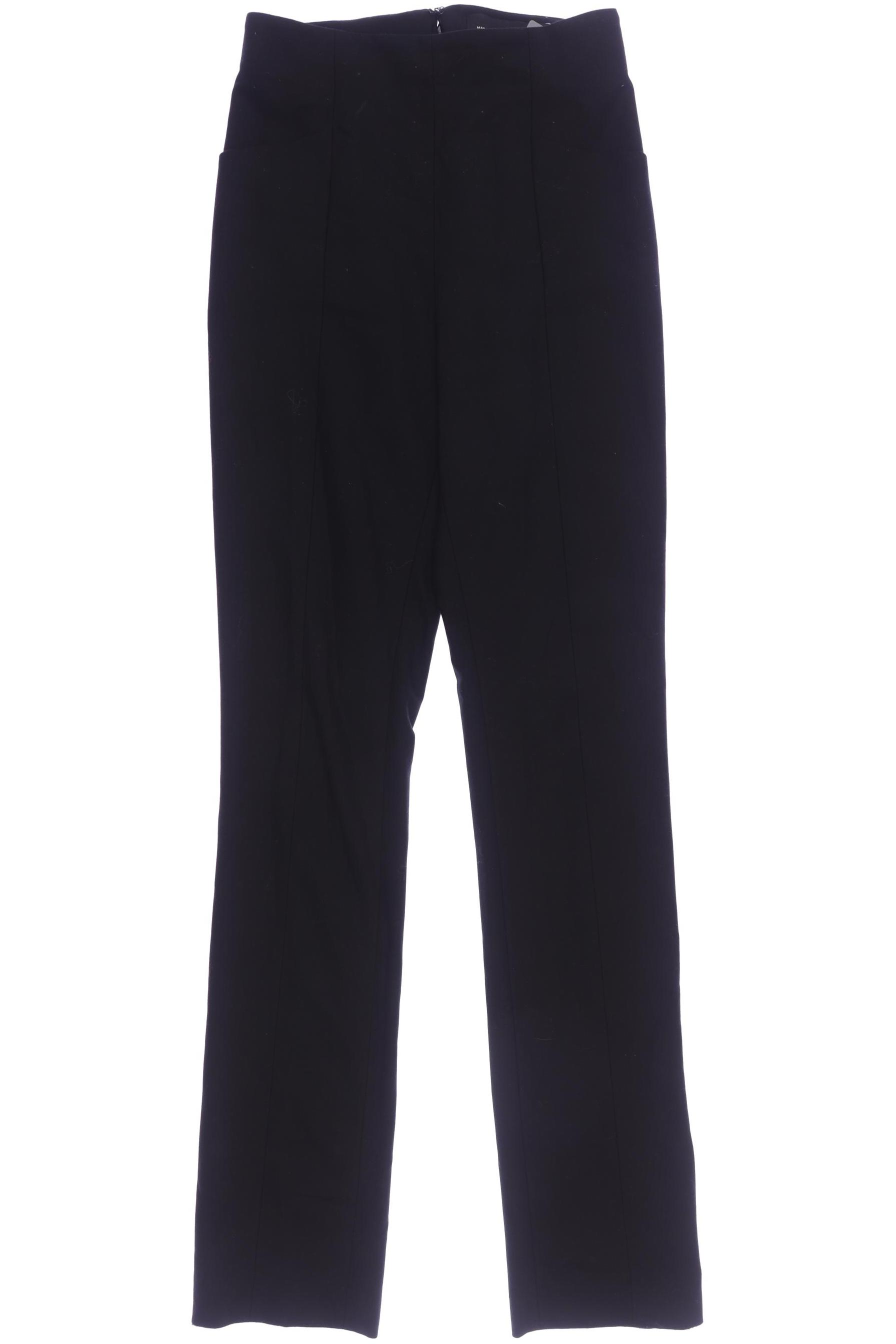 

Massimo Dutti Damen Stoffhose, schwarz, Gr. 38