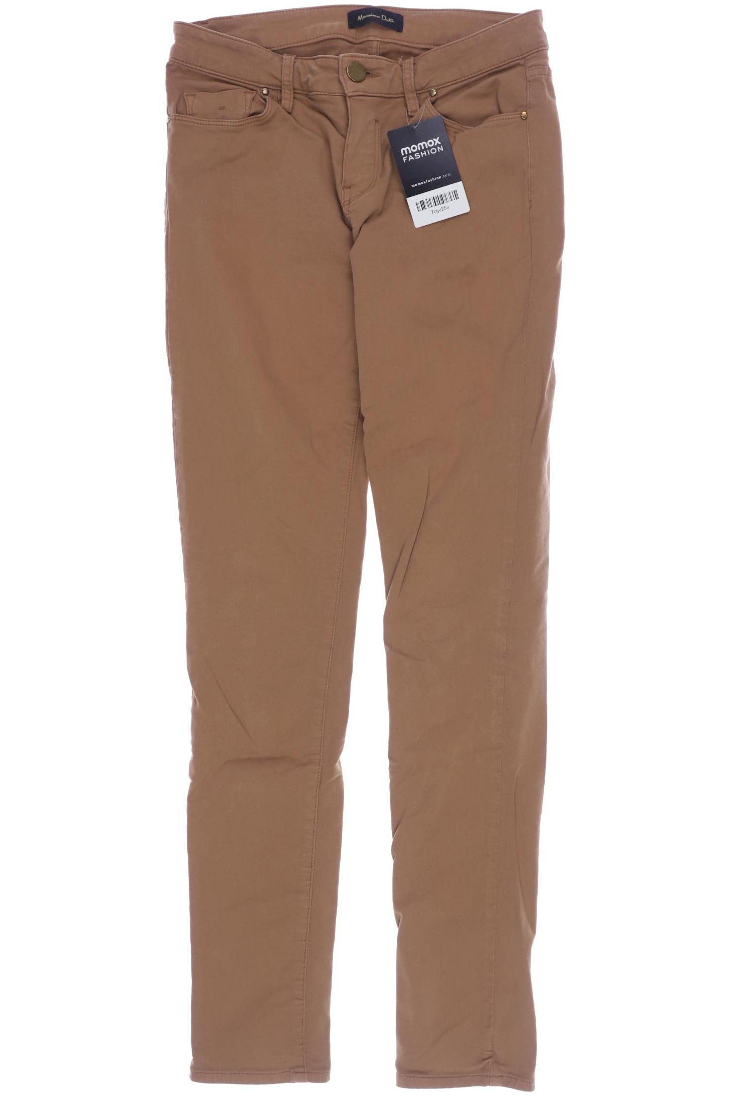 

Massimo Dutti Damen Stoffhose, braun, Gr. 34