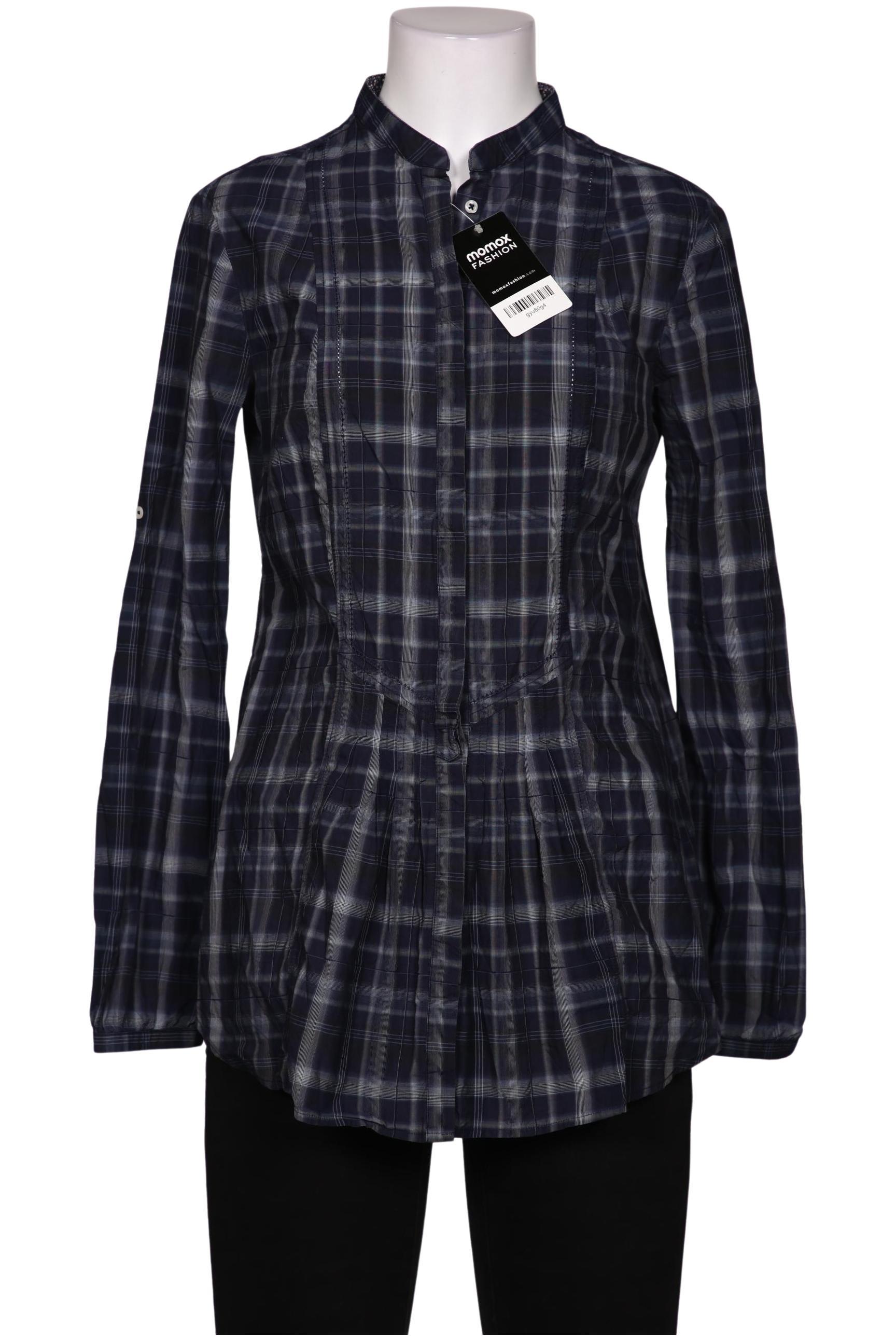 

Massimo Dutti Damen Bluse, marineblau, Gr. 40