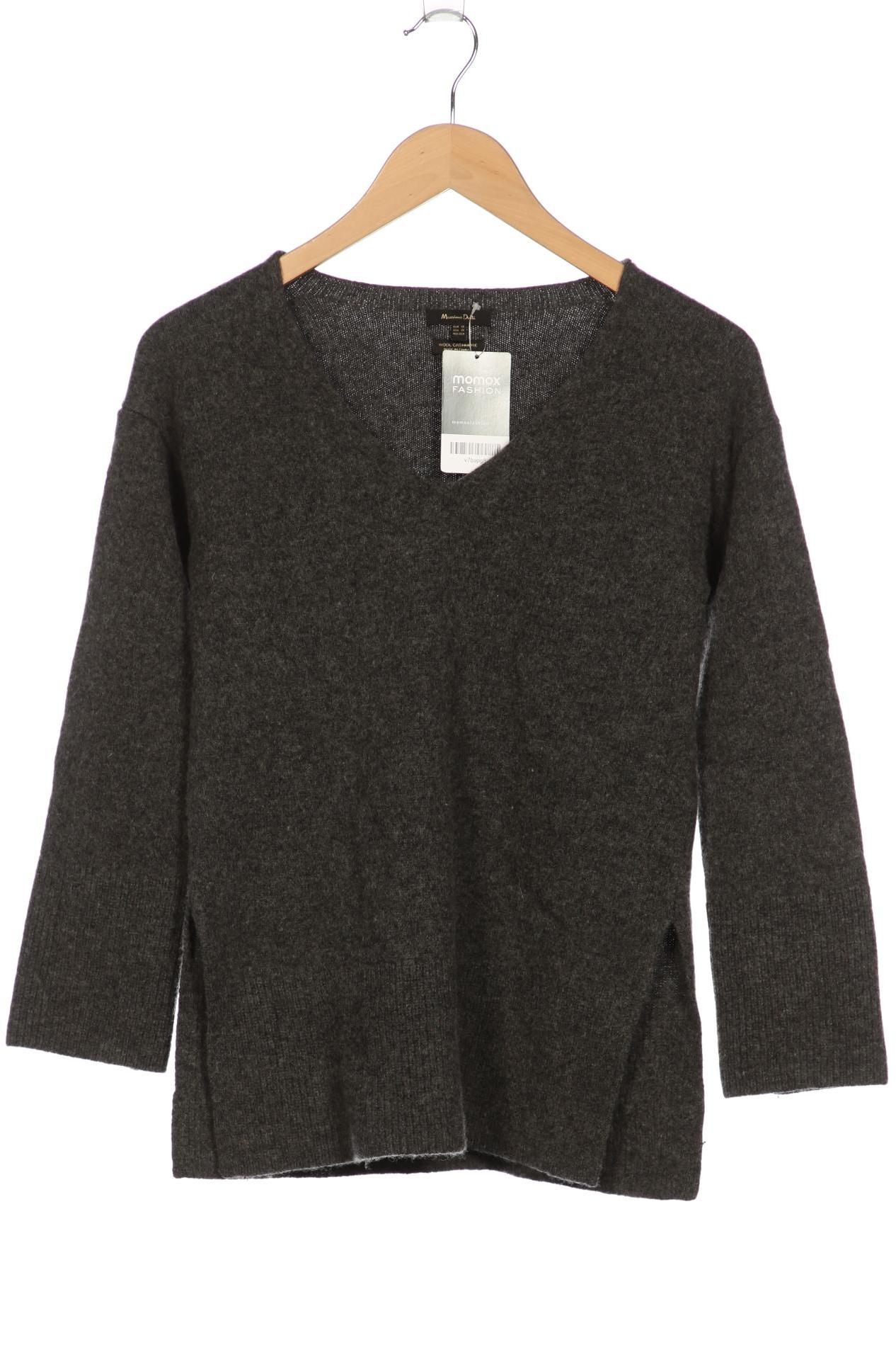 

Massimo Dutti Damen Pullover, grau, Gr. 34