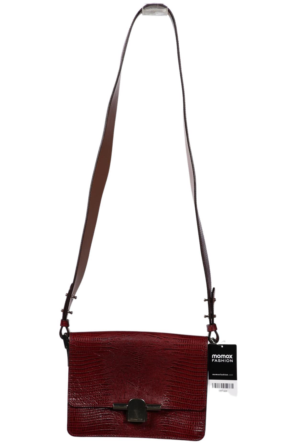 

Massimo Dutti Damen Handtasche, bordeaux, Gr.