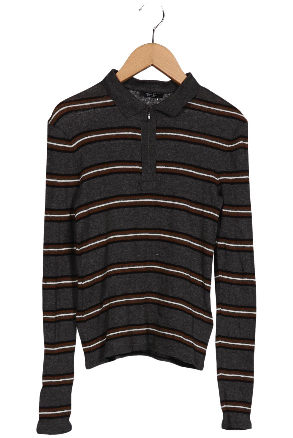 

Massimo Dutti Damen Poloshirt, grau, Gr. 36