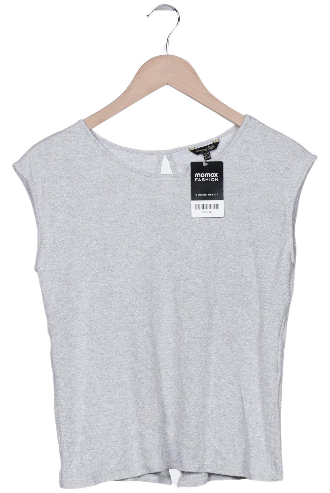 

Massimo Dutti Damen T-Shirt, silber, Gr. 34