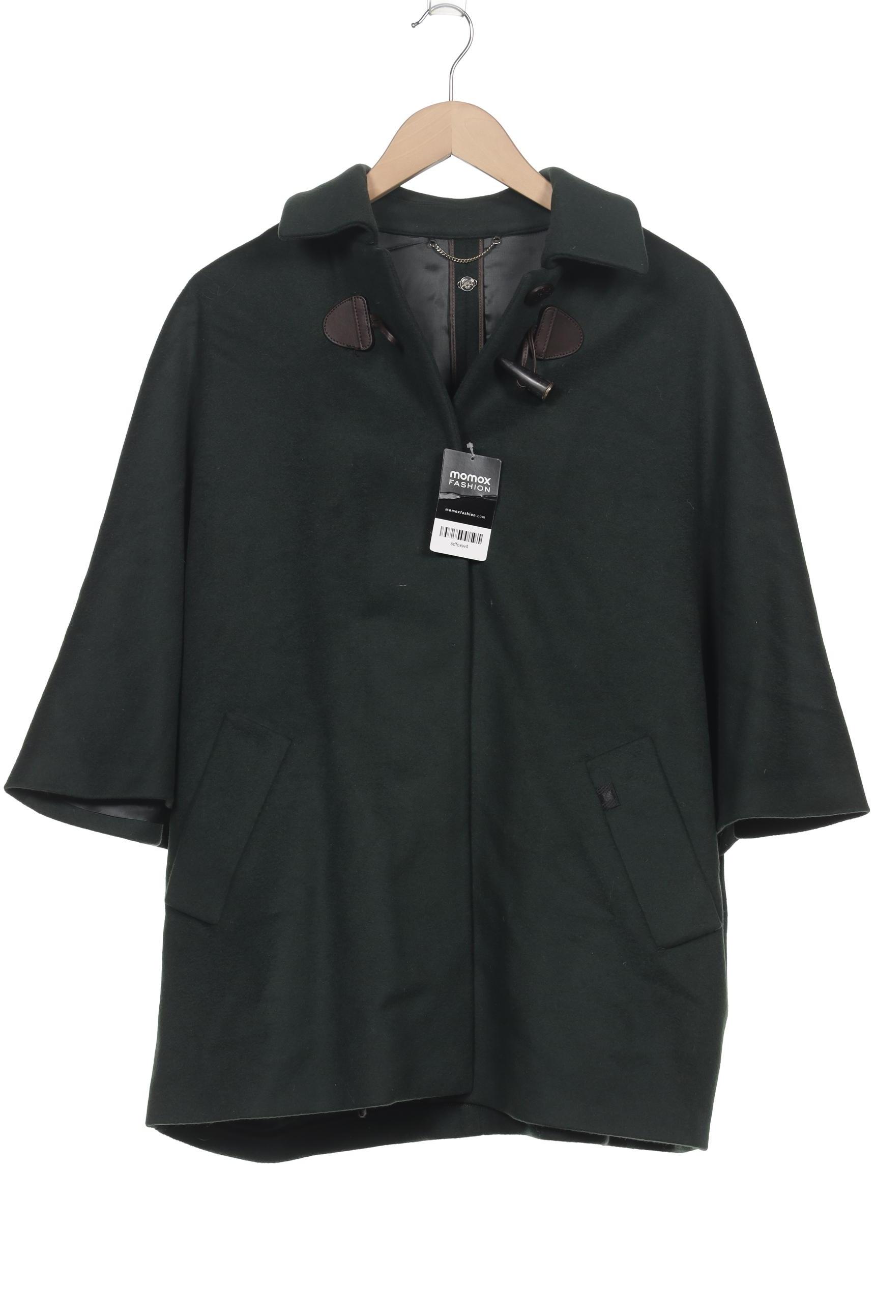 

Massimo Dutti Damen Mantel, grün, Gr. 38