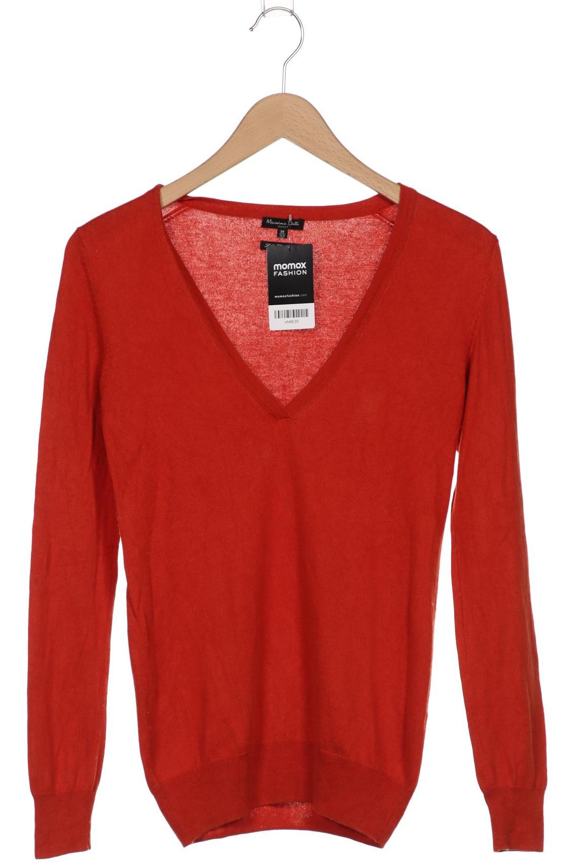 

Massimo Dutti Damen Pullover, orange, Gr. 38