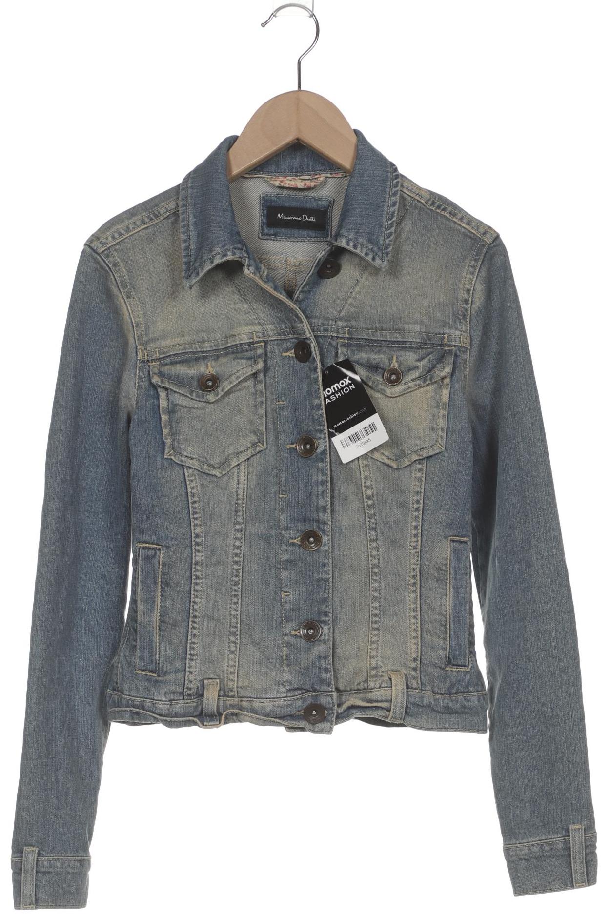 

Massimo Dutti Damen Jacke, blau, Gr. 36