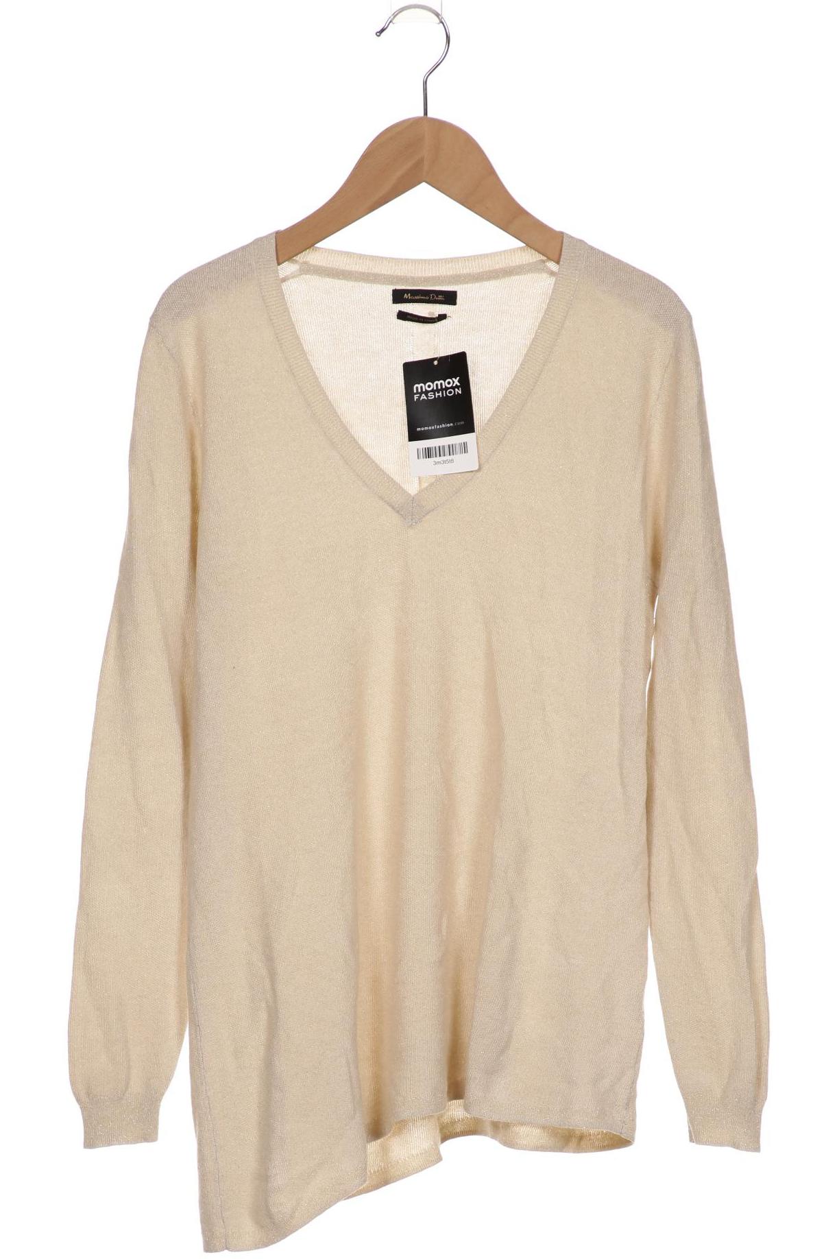 

Massimo Dutti Damen Pullover, beige, Gr. 38