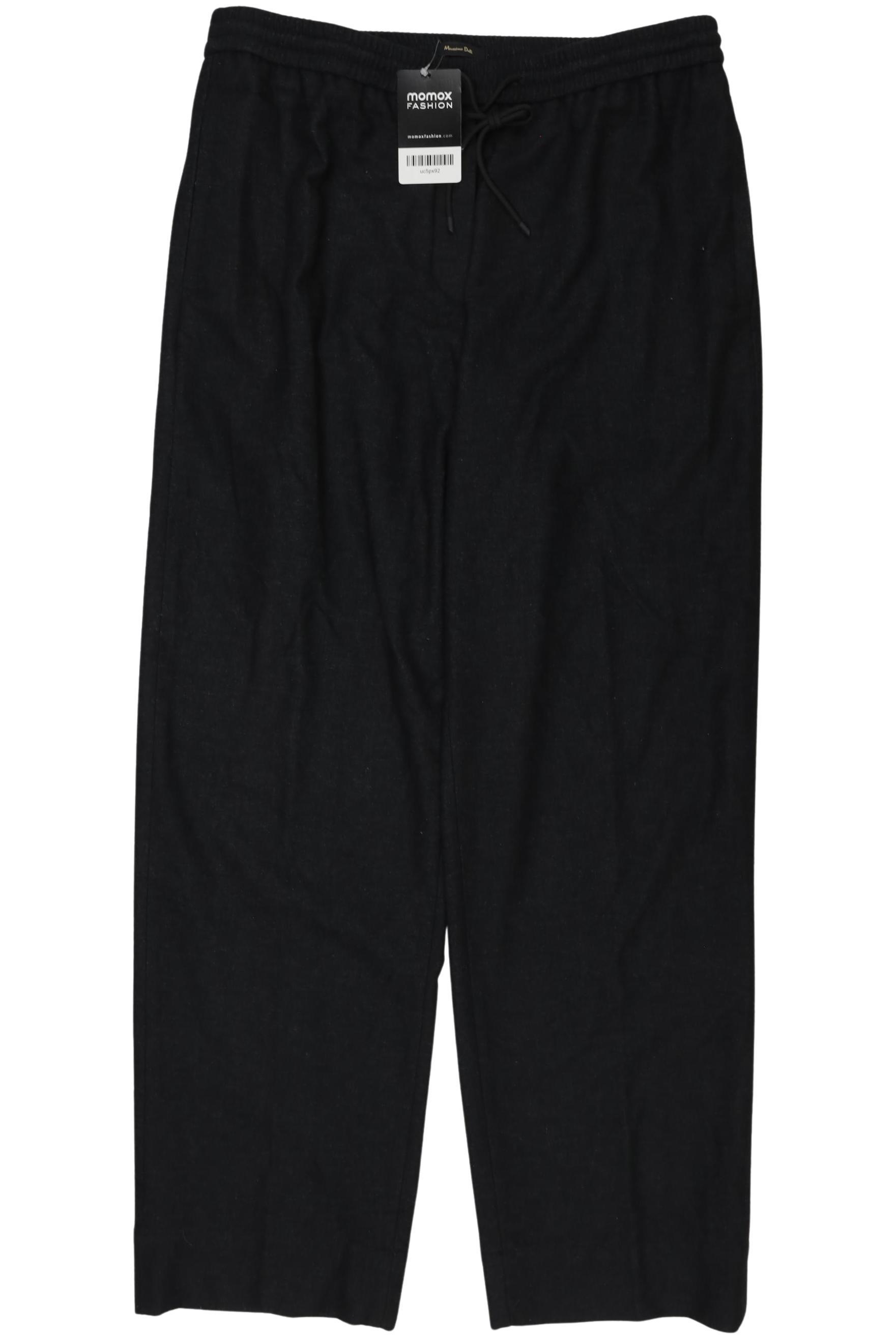 

Massimo Dutti Damen Stoffhose, schwarz, Gr. 42