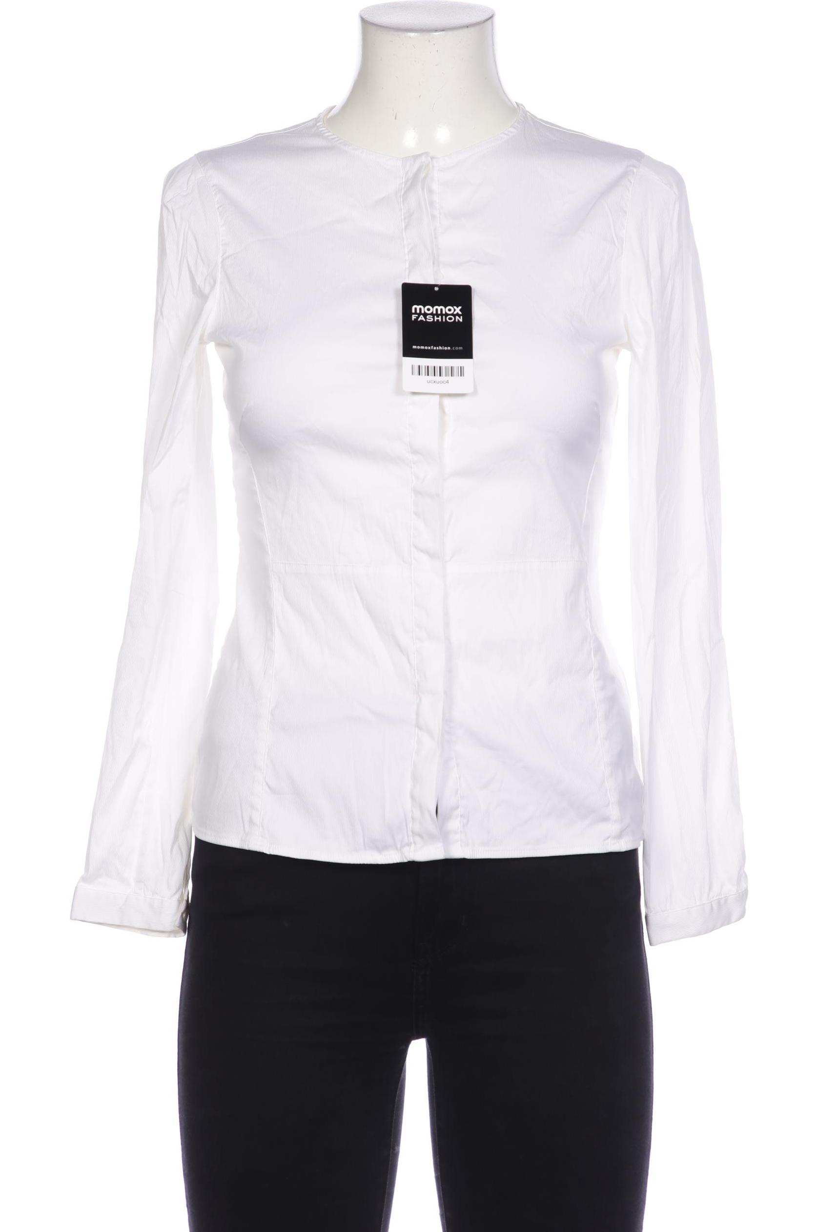 

Massimo Dutti Damen Bluse, cremeweiß, Gr. 38