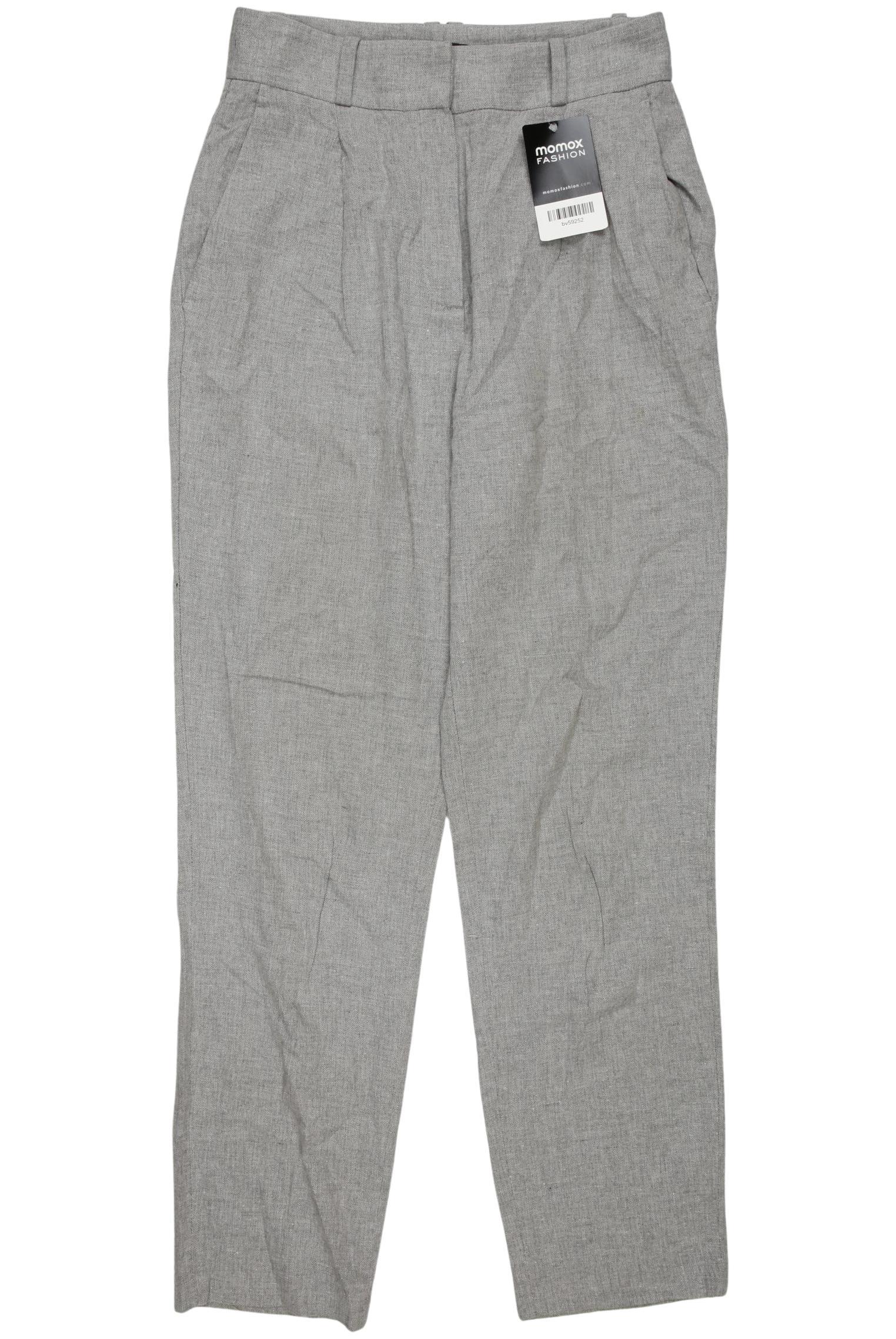 

Massimo Dutti Damen Stoffhose, grau, Gr. 34