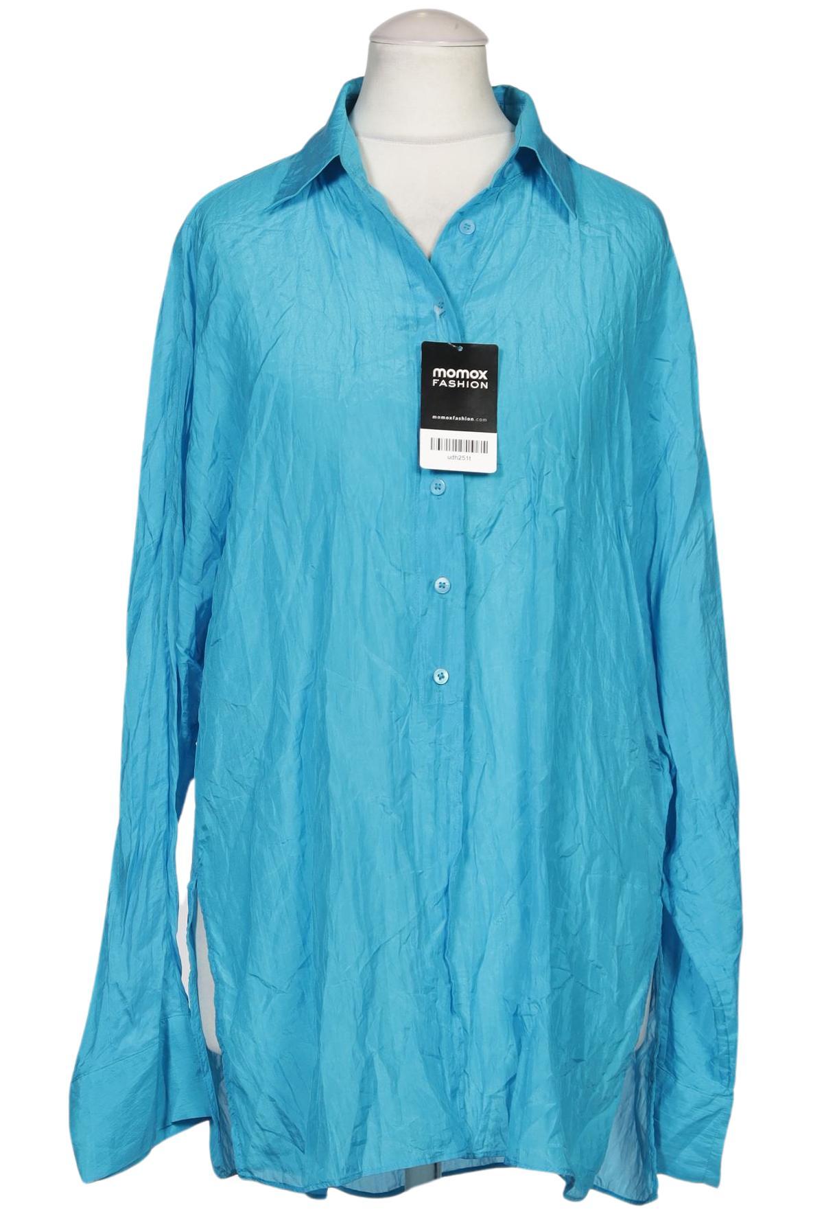 

Massimo Dutti Damen Bluse, hellblau, Gr. 34