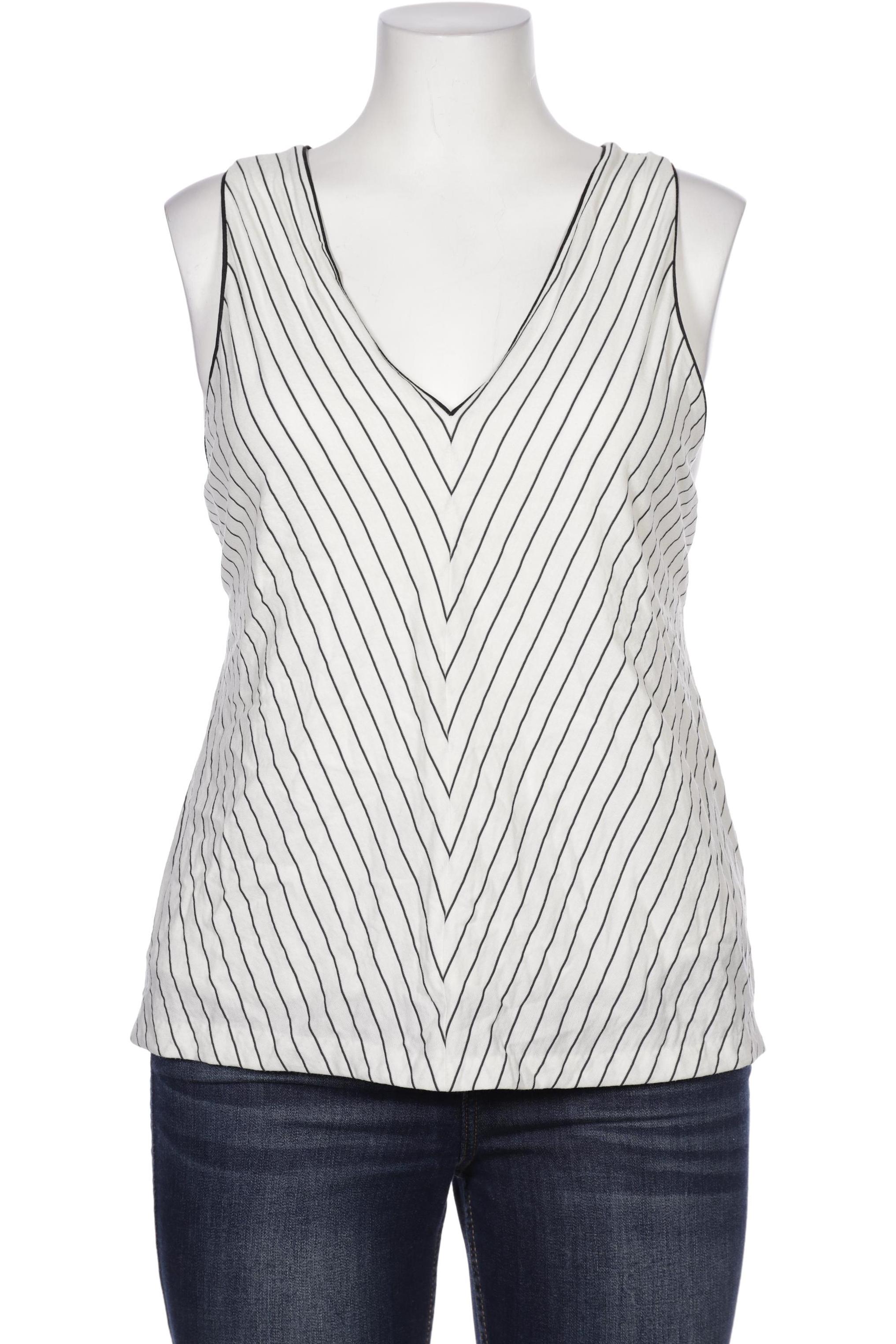 

Massimo Dutti Damen Bluse, cremeweiß, Gr. 44